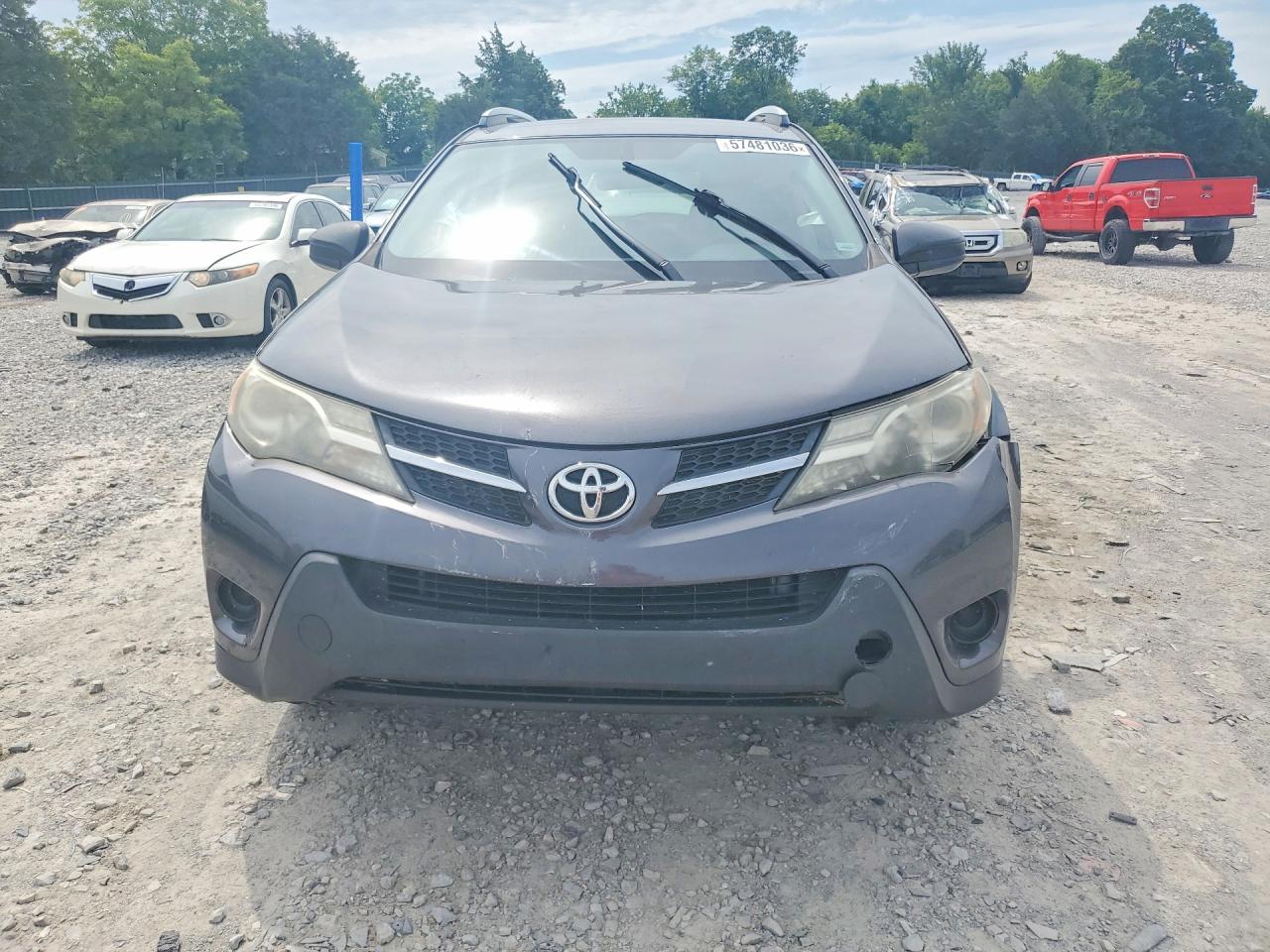 2014 Toyota Rav4 Le Gray vin: JTMZFREVXEJ003858