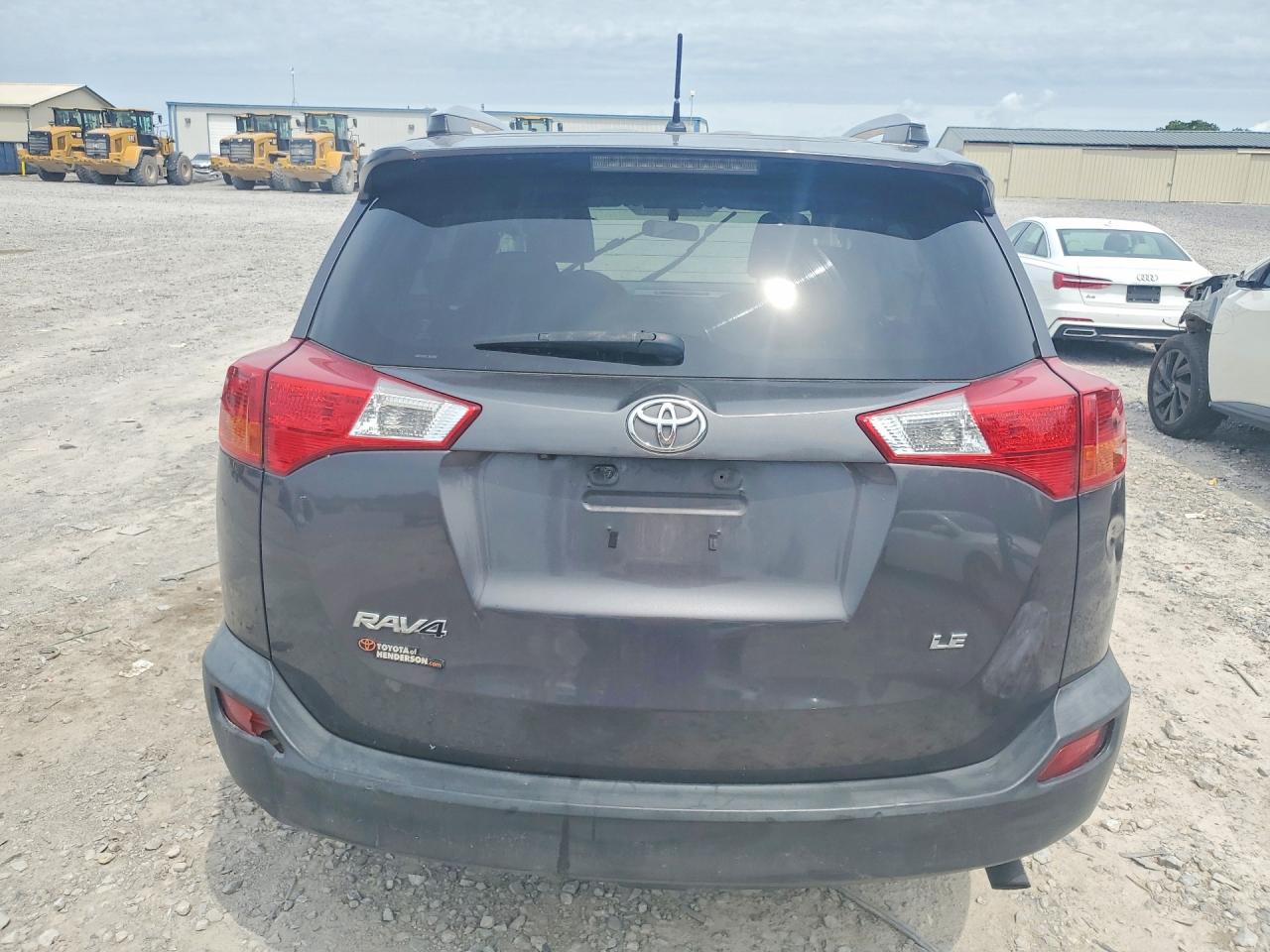 2014 Toyota Rav4 Le Gray vin: JTMZFREVXEJ003858