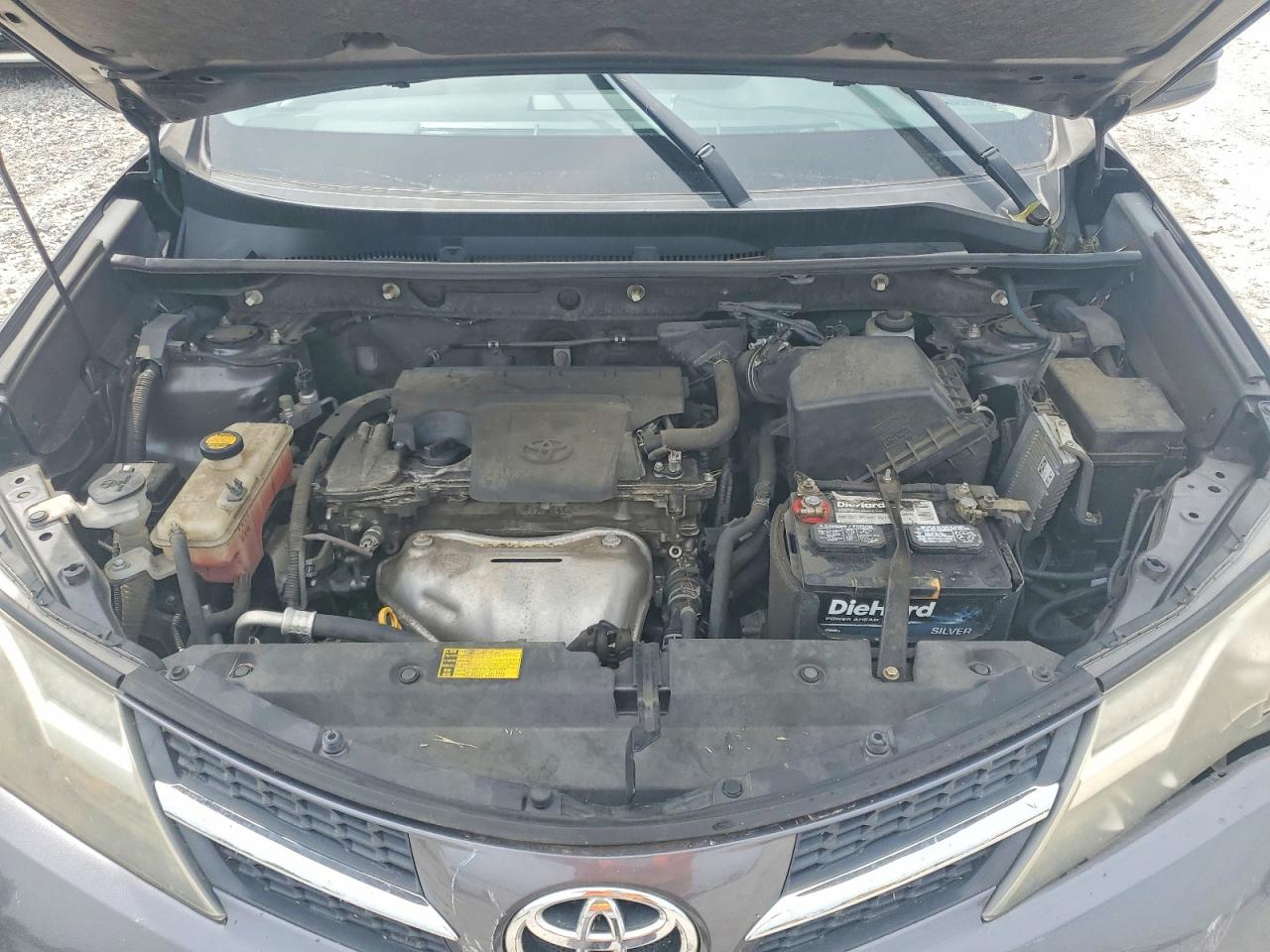 2014 Toyota Rav4 Le Gray vin: JTMZFREVXEJ003858