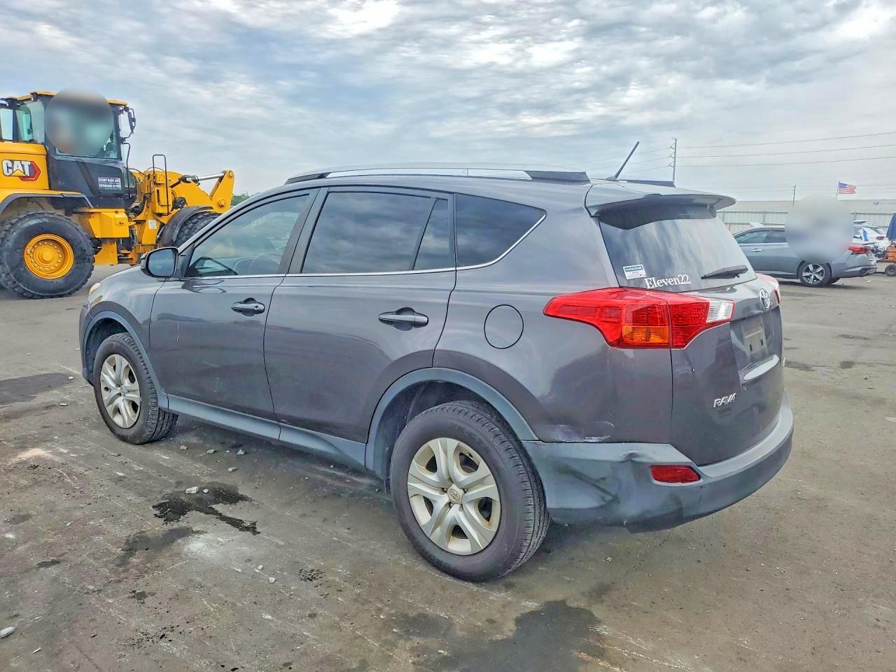 2014 Toyota Rav4 Le Gray vin: JTMZFREVXEJ012284