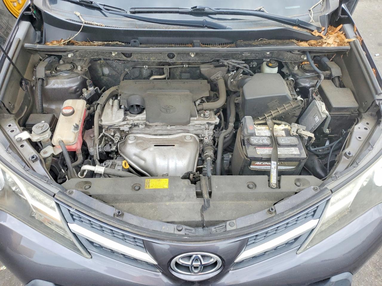 2014 Toyota Rav4 Le Gray vin: JTMZFREVXEJ012284