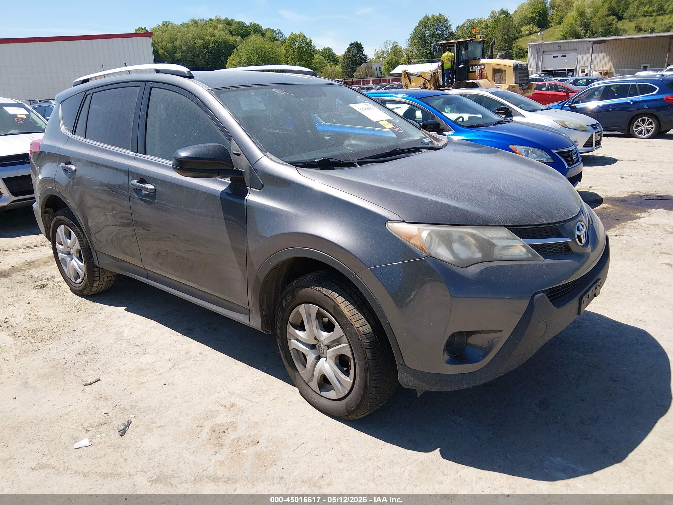 2014 Toyota Rav4 Le Gray vin: JTMZFREVXEJ024189