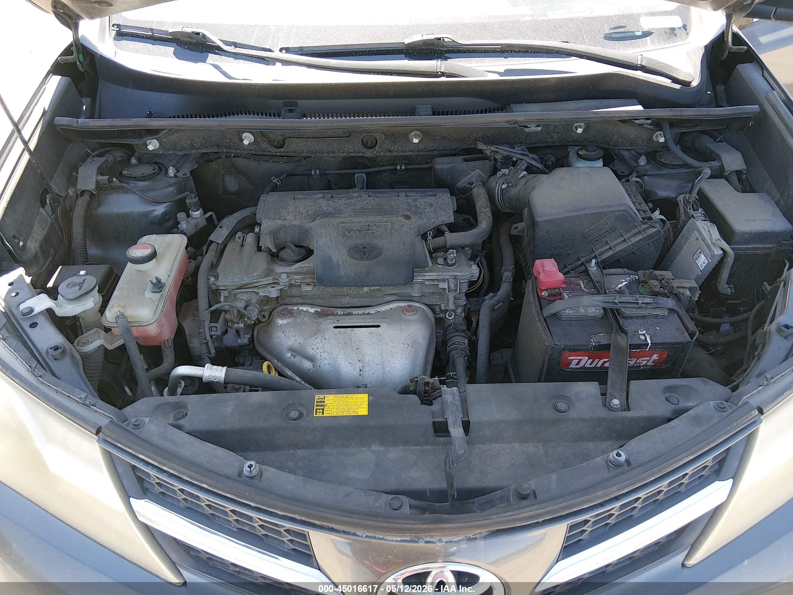 2014 Toyota Rav4 Le Gray vin: JTMZFREVXEJ024189