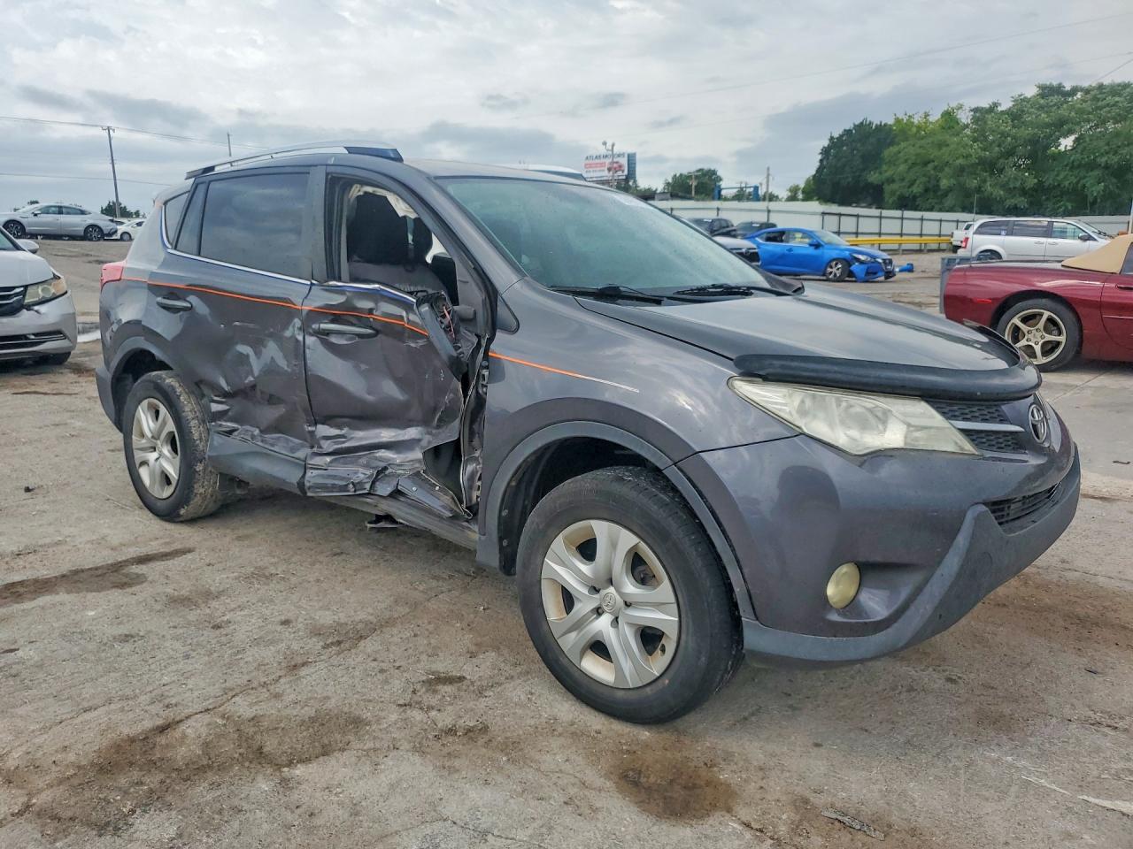 2015 Toyota Rav4 Le Gray vin: JTMZFREVXFJ025585