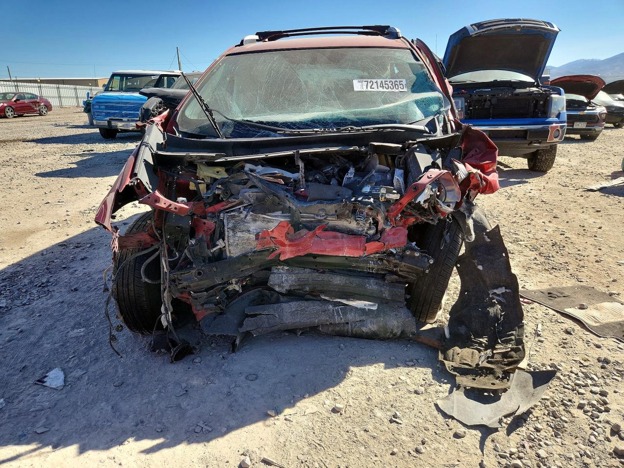 2015 Toyota Rav4 Le Red vin: JTMZFREVXFJ039888