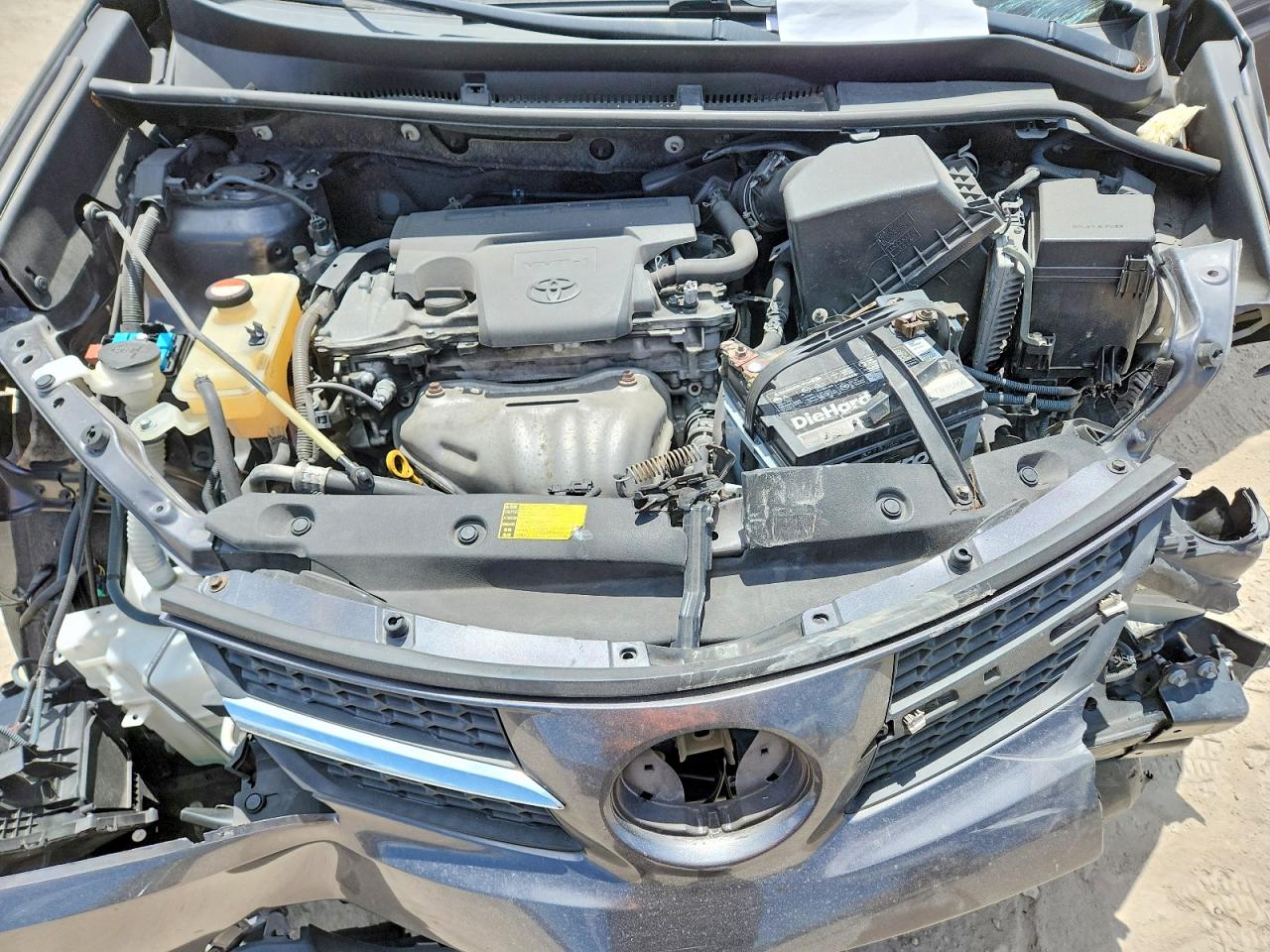 2015 Toyota Rav4 Le Серый vin: JTMZFREVXFJ042421