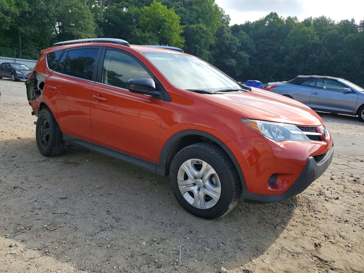 2015 Toyota Rav4 Le Orange vin: JTMZFREVXFJ054794
