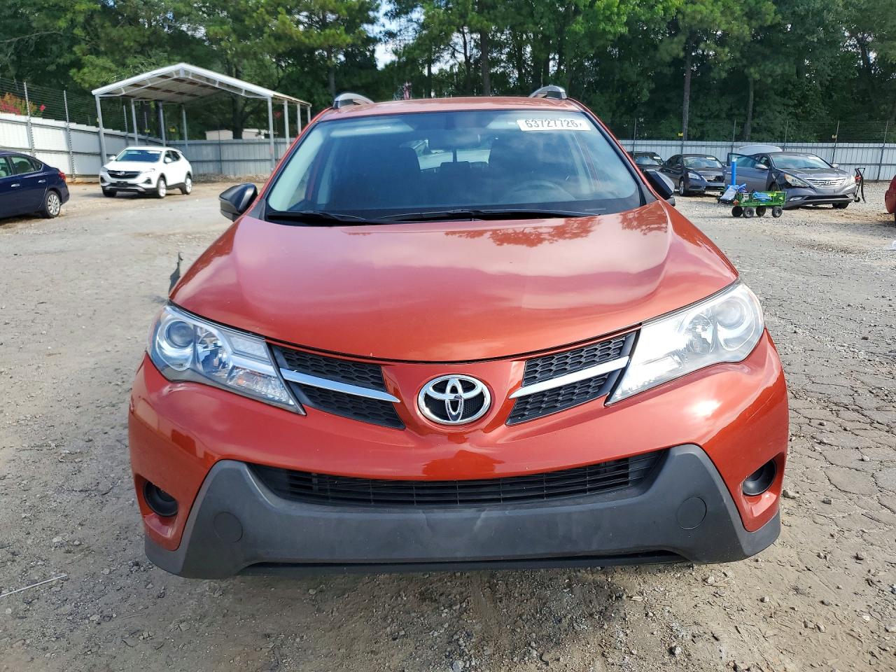 2015 Toyota Rav4 Le Orange vin: JTMZFREVXFJ054794