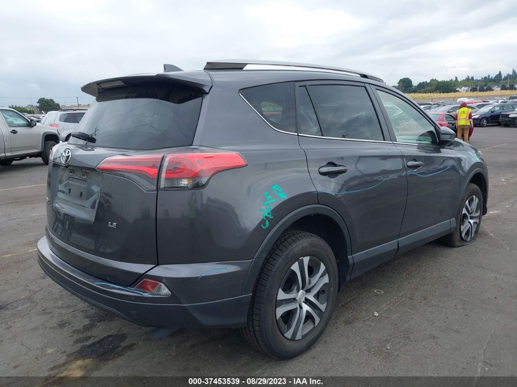 2018 Toyota Rav4 Le Gray vin: JTMZFREVXJJ166620