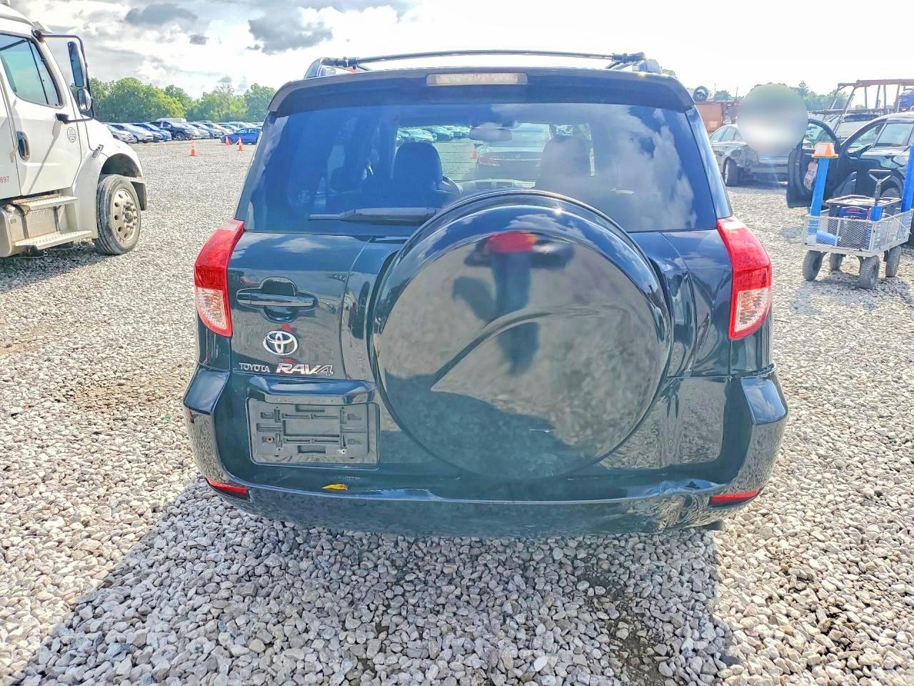 2008 Toyota Rav4 Limited Black vin: JTMZK31V085020499