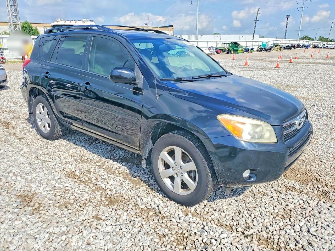 2008 Toyota Rav4 Limited Black vin: JTMZK31V085020499