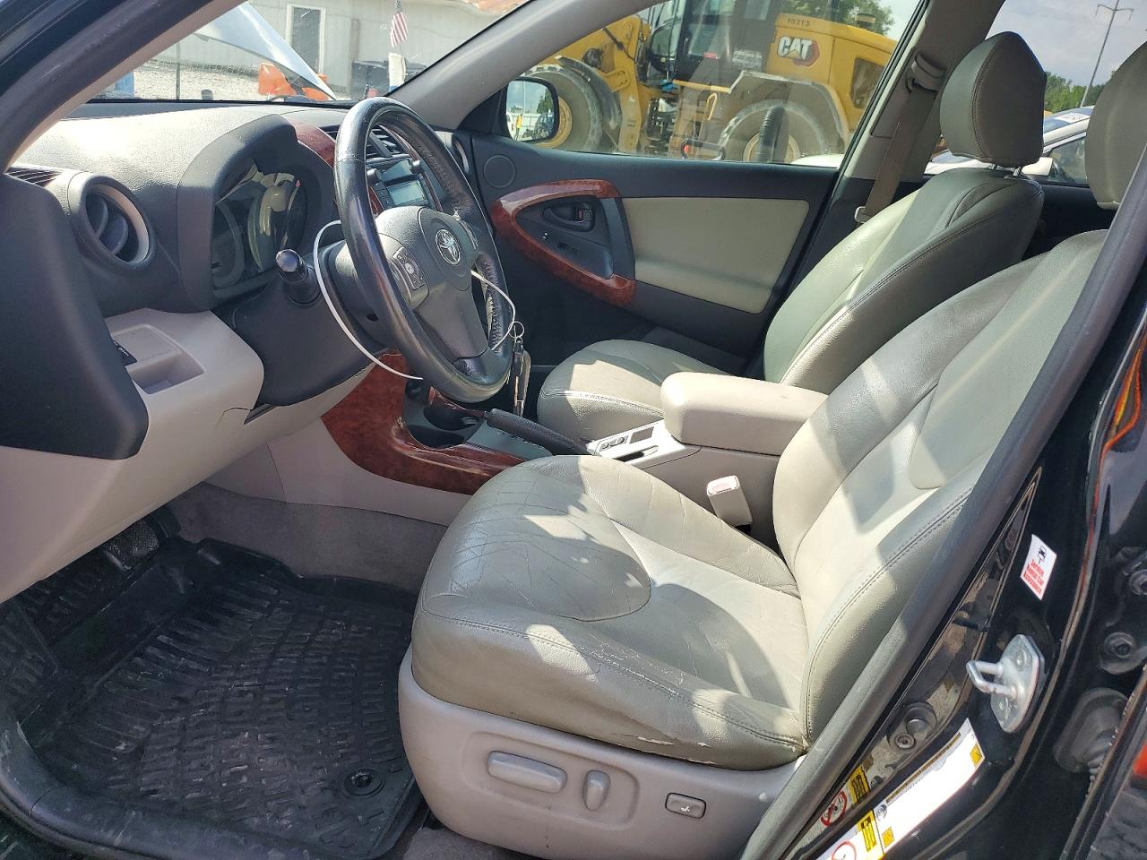 2008 Toyota Rav4 Limited Black vin: JTMZK31V085020499