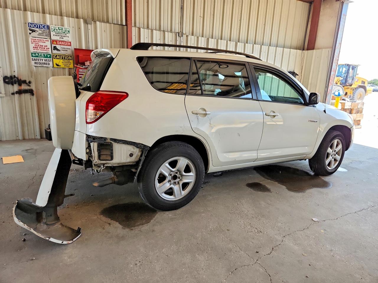 2008 Toyota Rav4 Limited Белый vin: JTMZK31V085023869
