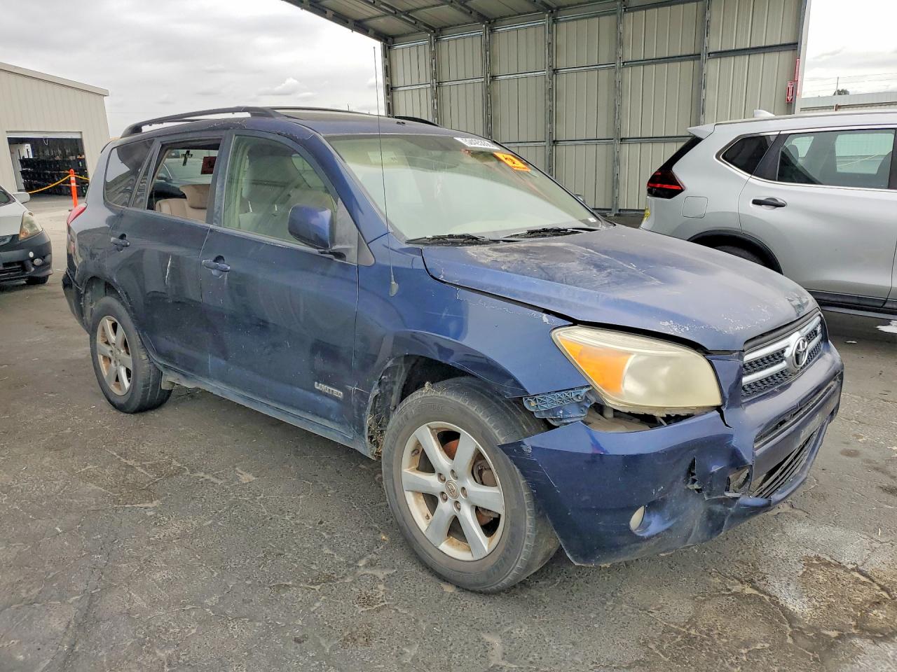 2006 Toyota Rav4 Limited Blue vin: JTMZK31V165002963