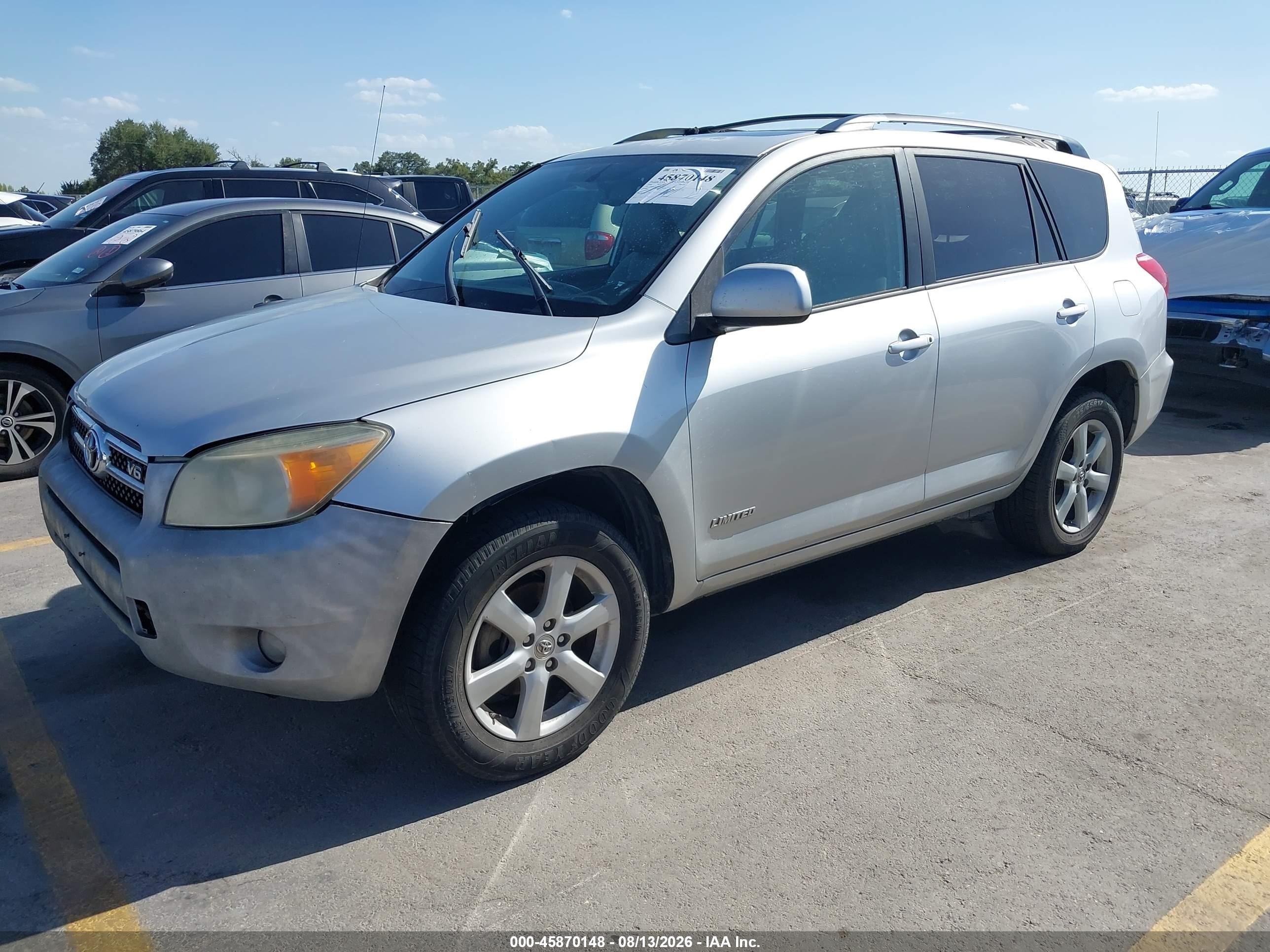 2006 Toyota Rav4 Limited V6 Серебряный vin: JTMZK31V165004468