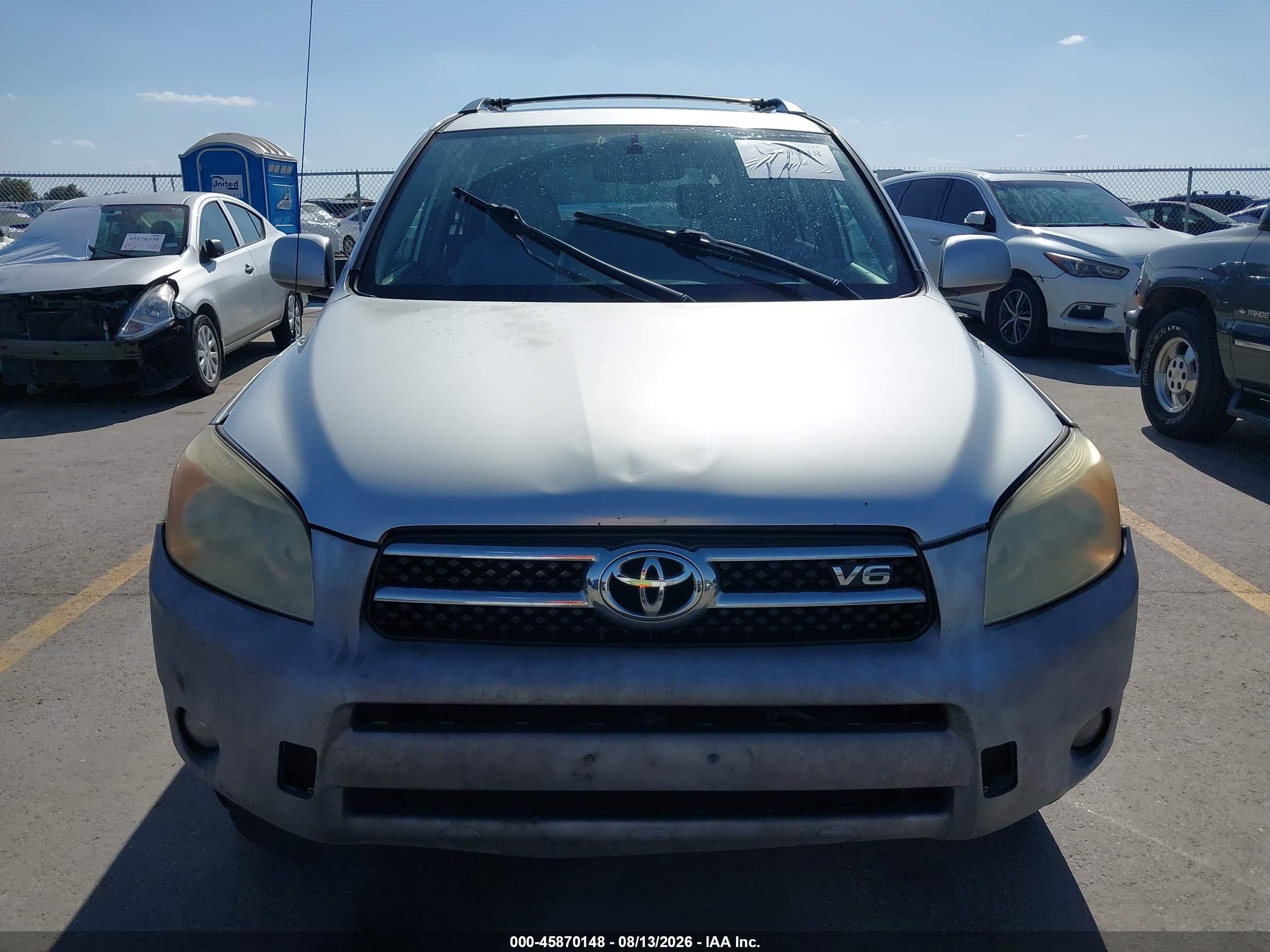 2006 Toyota Rav4 Limited V6 Серебряный vin: JTMZK31V165004468