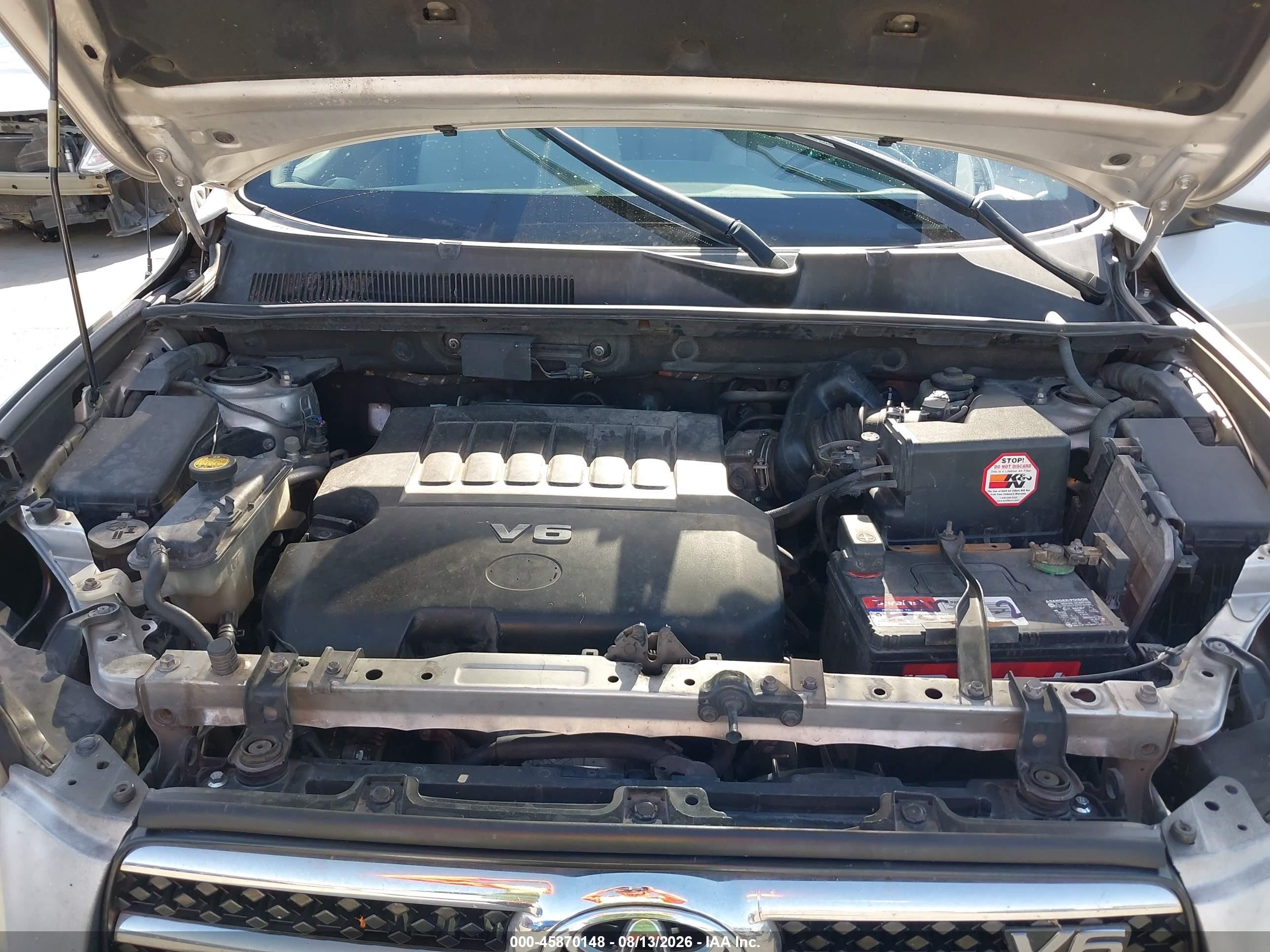 2006 Toyota Rav4 Limited V6 Серебряный vin: JTMZK31V165004468