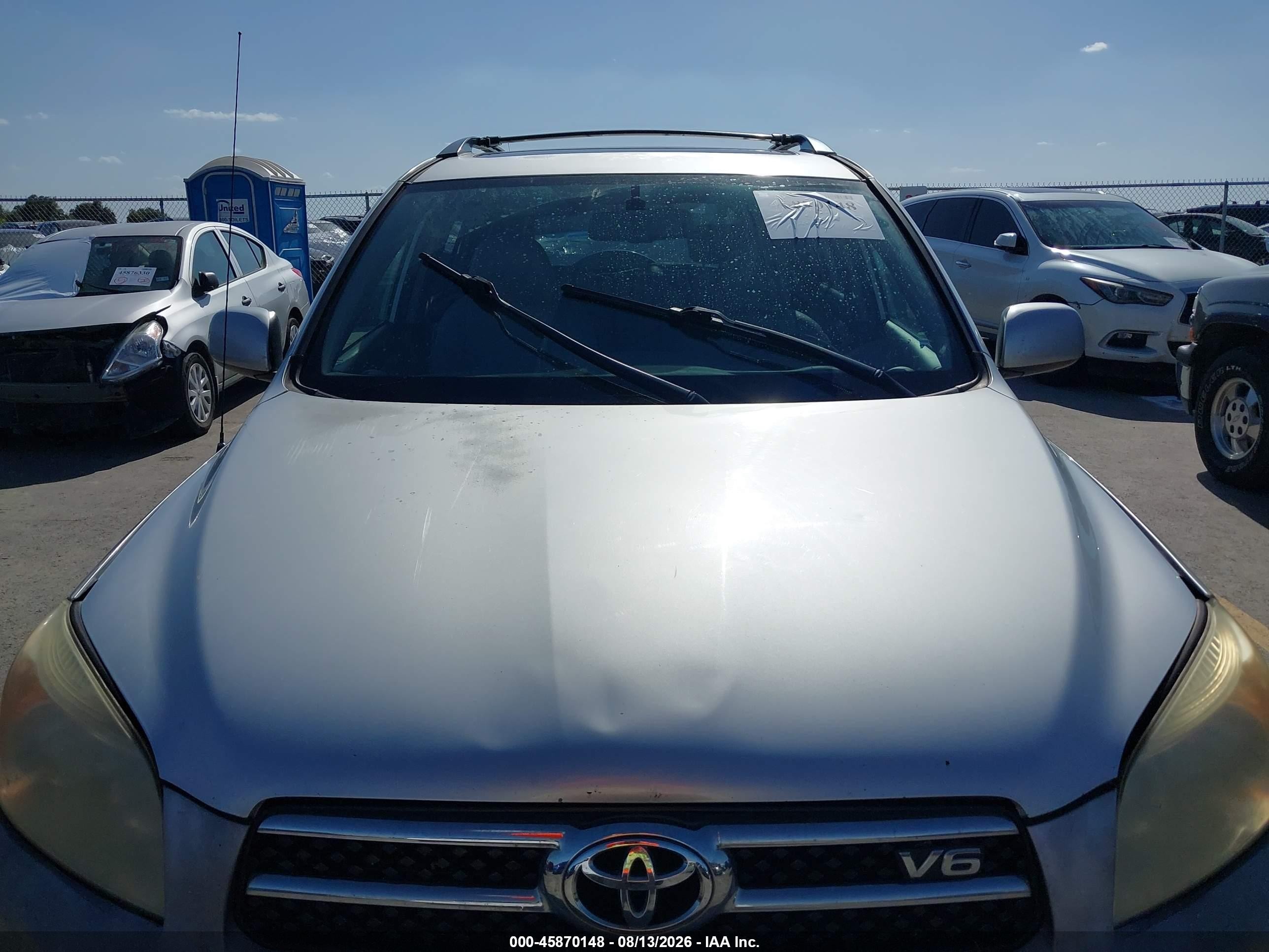 2006 Toyota Rav4 Limited V6 Серебряный vin: JTMZK31V165004468