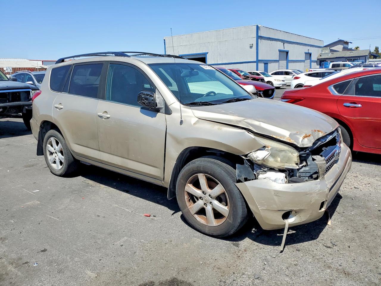 2007 Toyota Rav4 Limited Tan vin: JTMZK31V175007680
