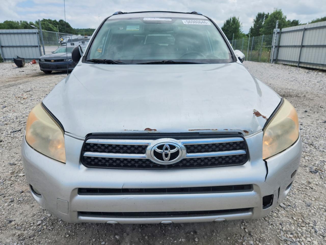 2008 Toyota Rav4 Limited Silver vin: JTMZK31V186015709