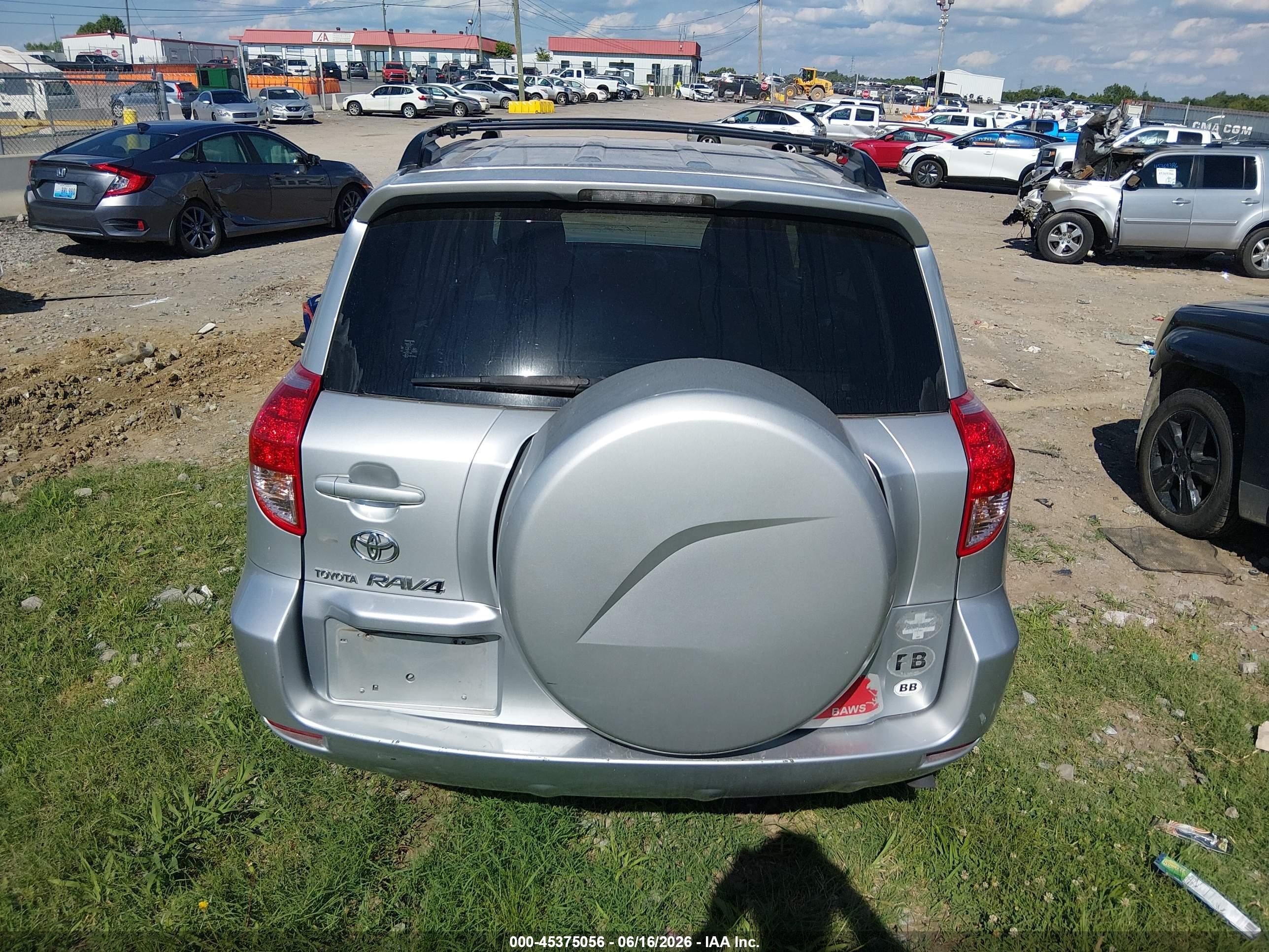2008 Toyota Rav4 Limited V6 Серебряный vin: JTMZK31V286011152