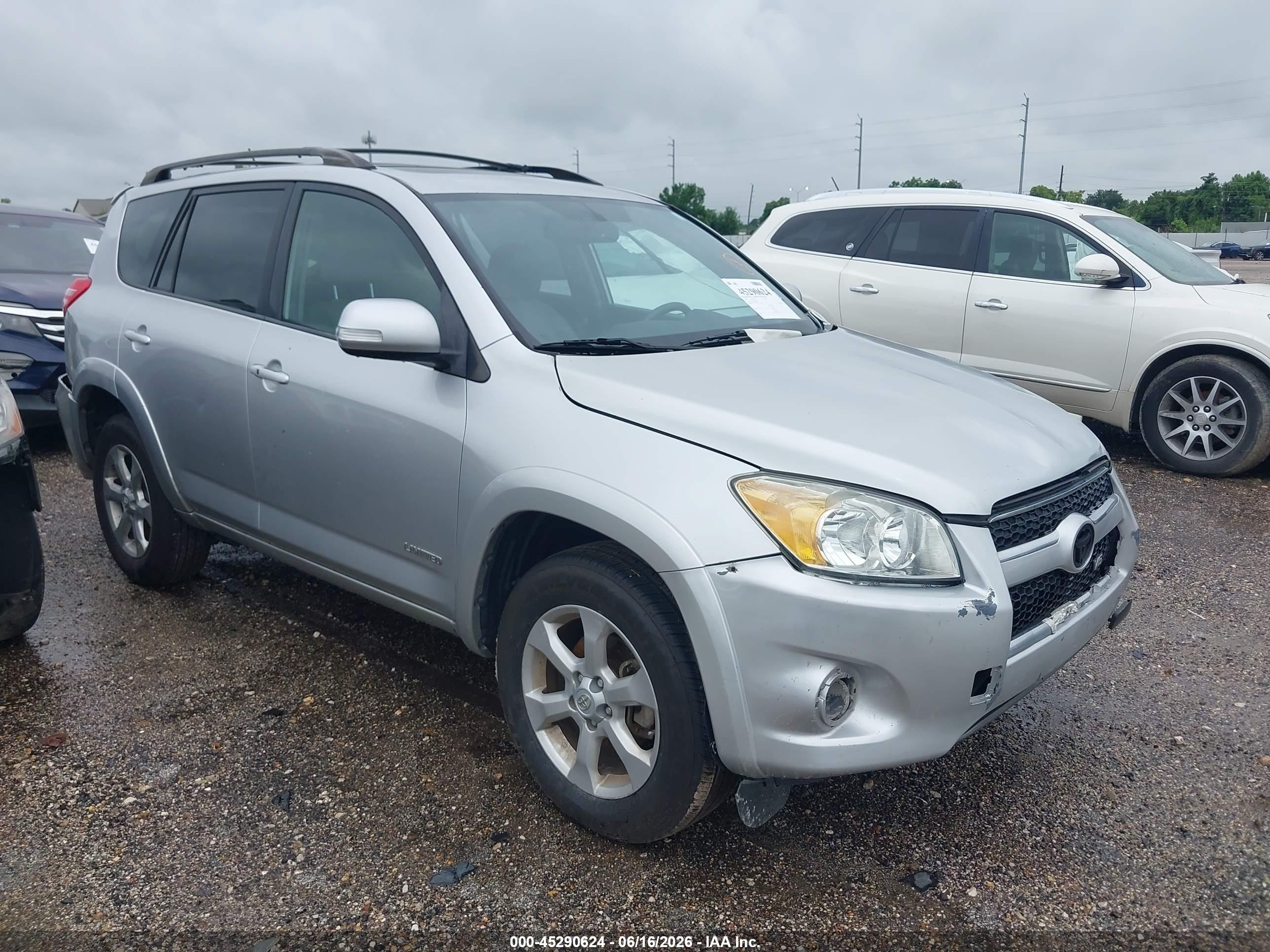 2009 Toyota Rav4 Limited V6 Silver vin: JTMZK31V295025589