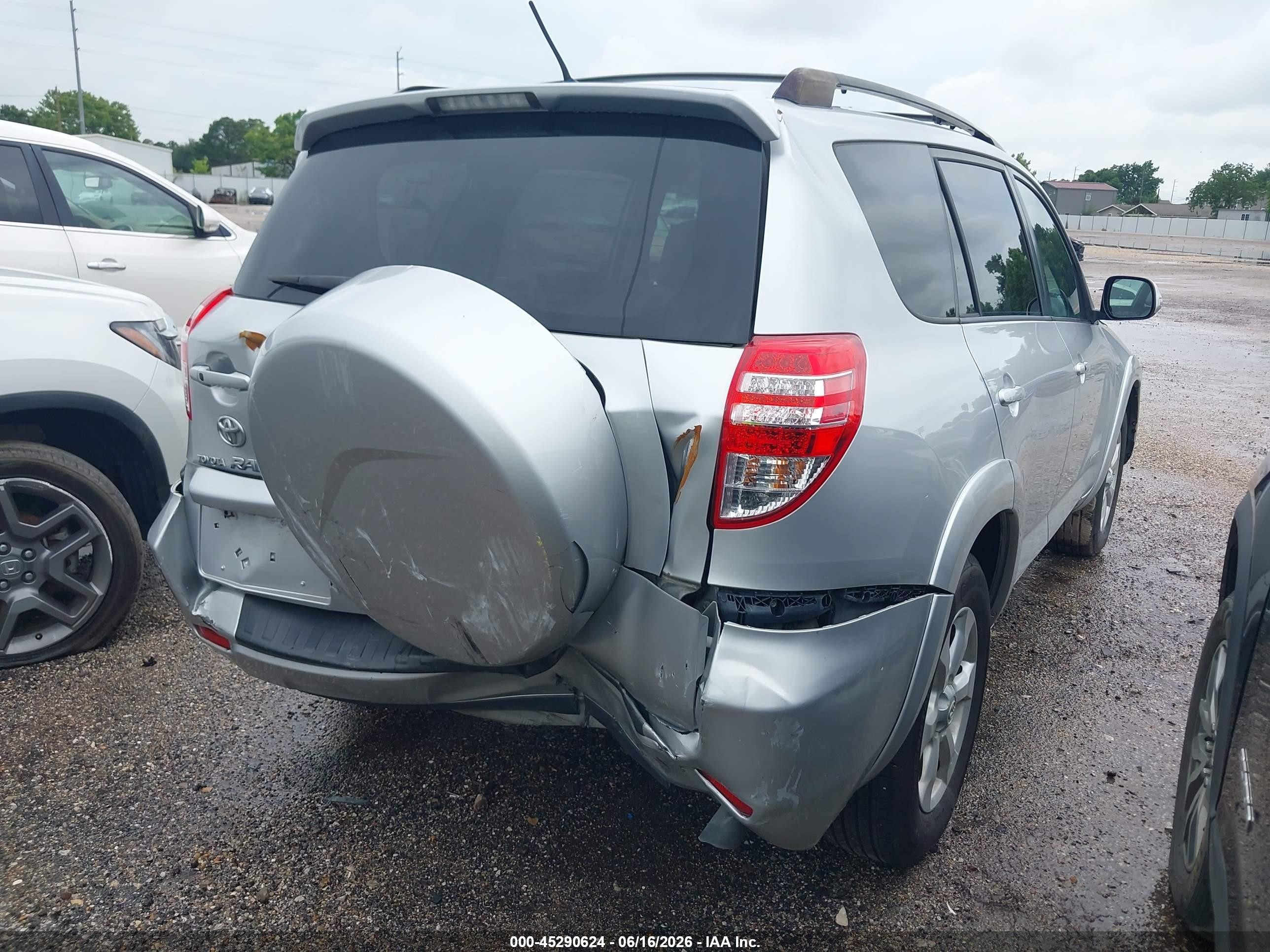 2009 Toyota Rav4 Limited V6 Silver vin: JTMZK31V295025589