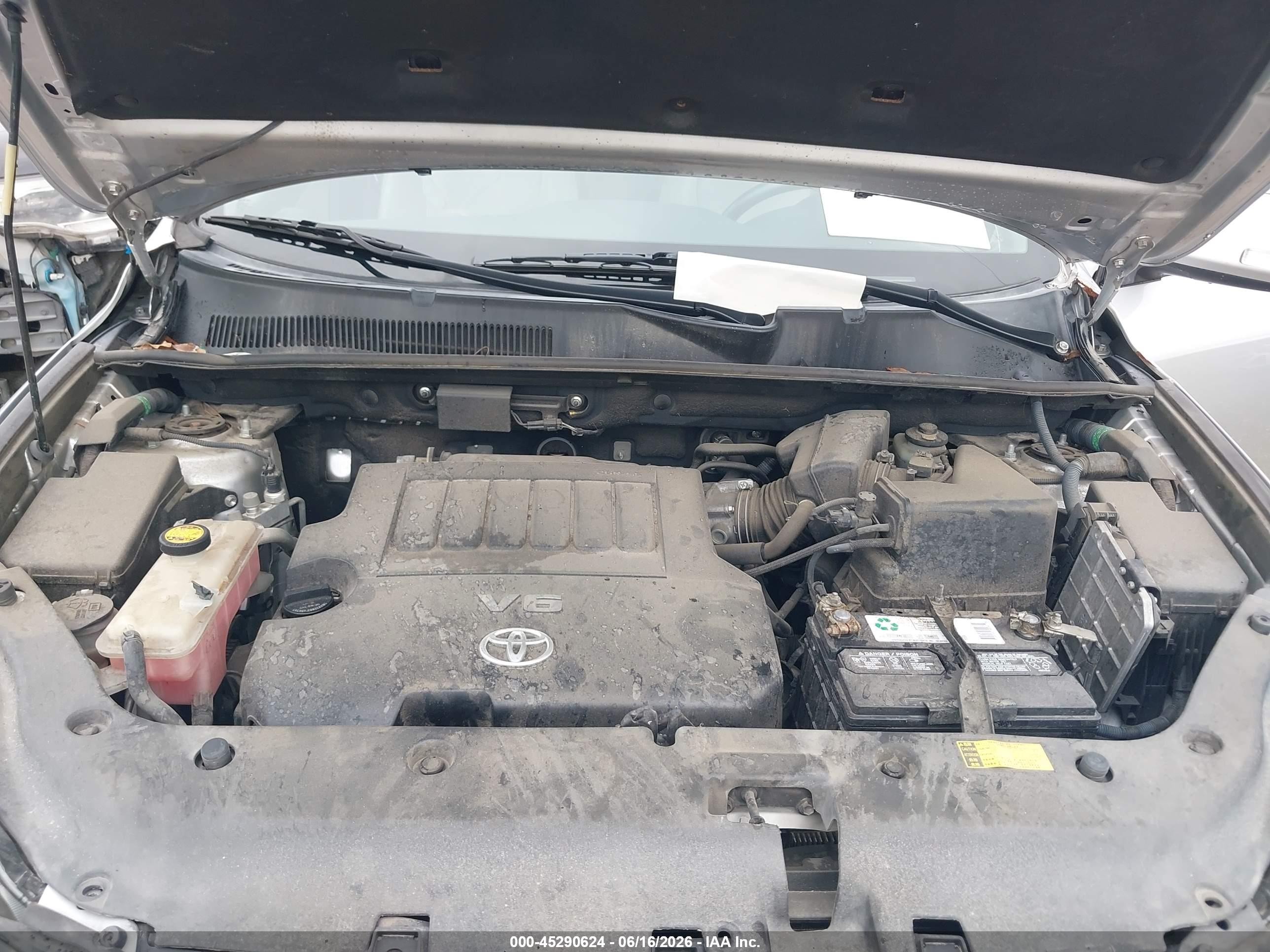 2009 Toyota Rav4 Limited V6 Silver vin: JTMZK31V295025589