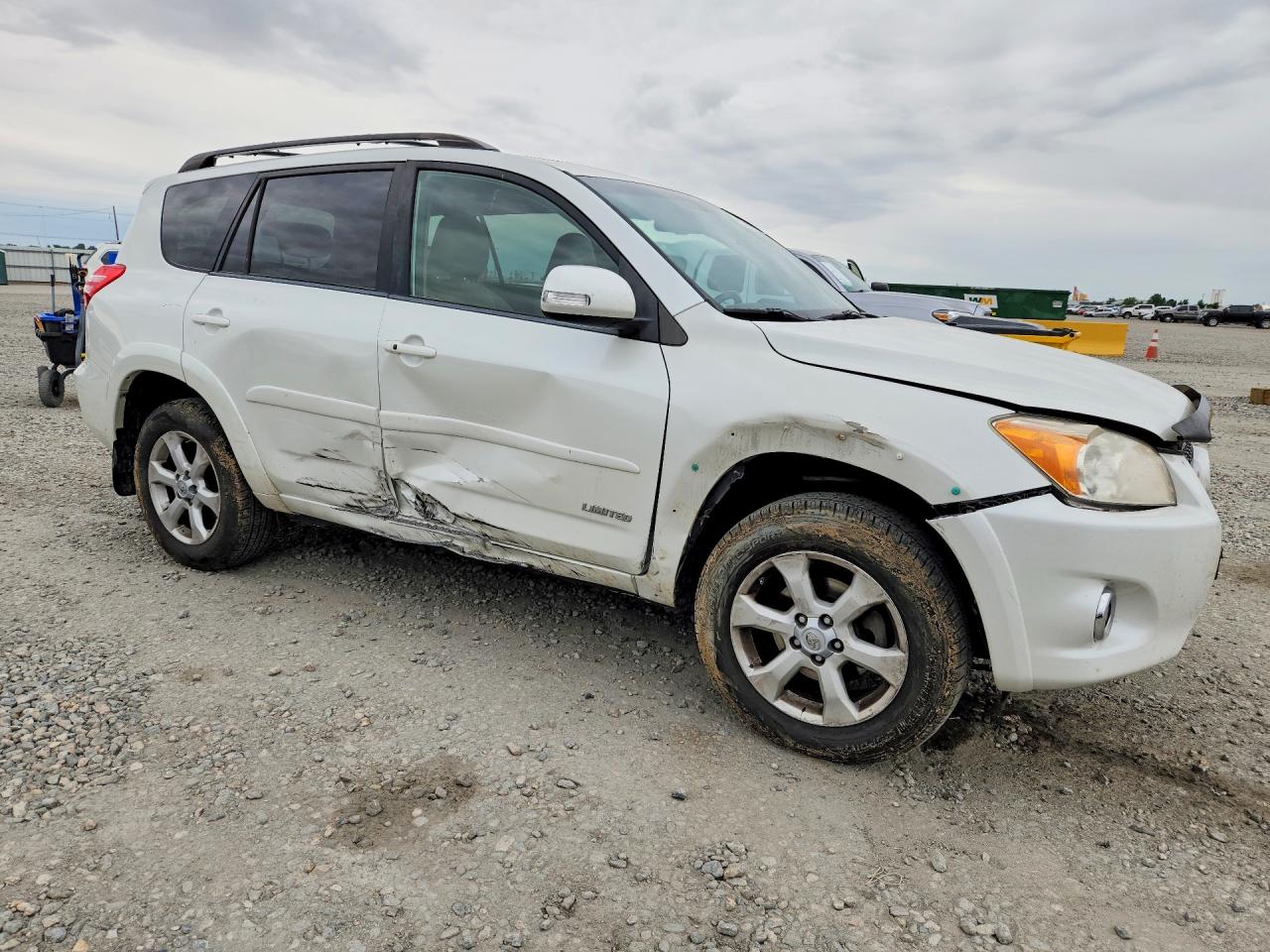 2009 Toyota Rav4 Limited White vin: JTMZK31V295025611