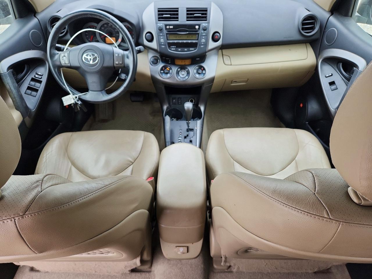 2009 Toyota Rav4 Limited White vin: JTMZK31V295025611