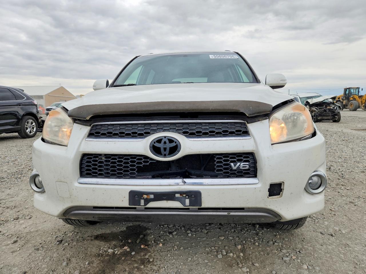 2009 Toyota Rav4 Limited White vin: JTMZK31V295025611