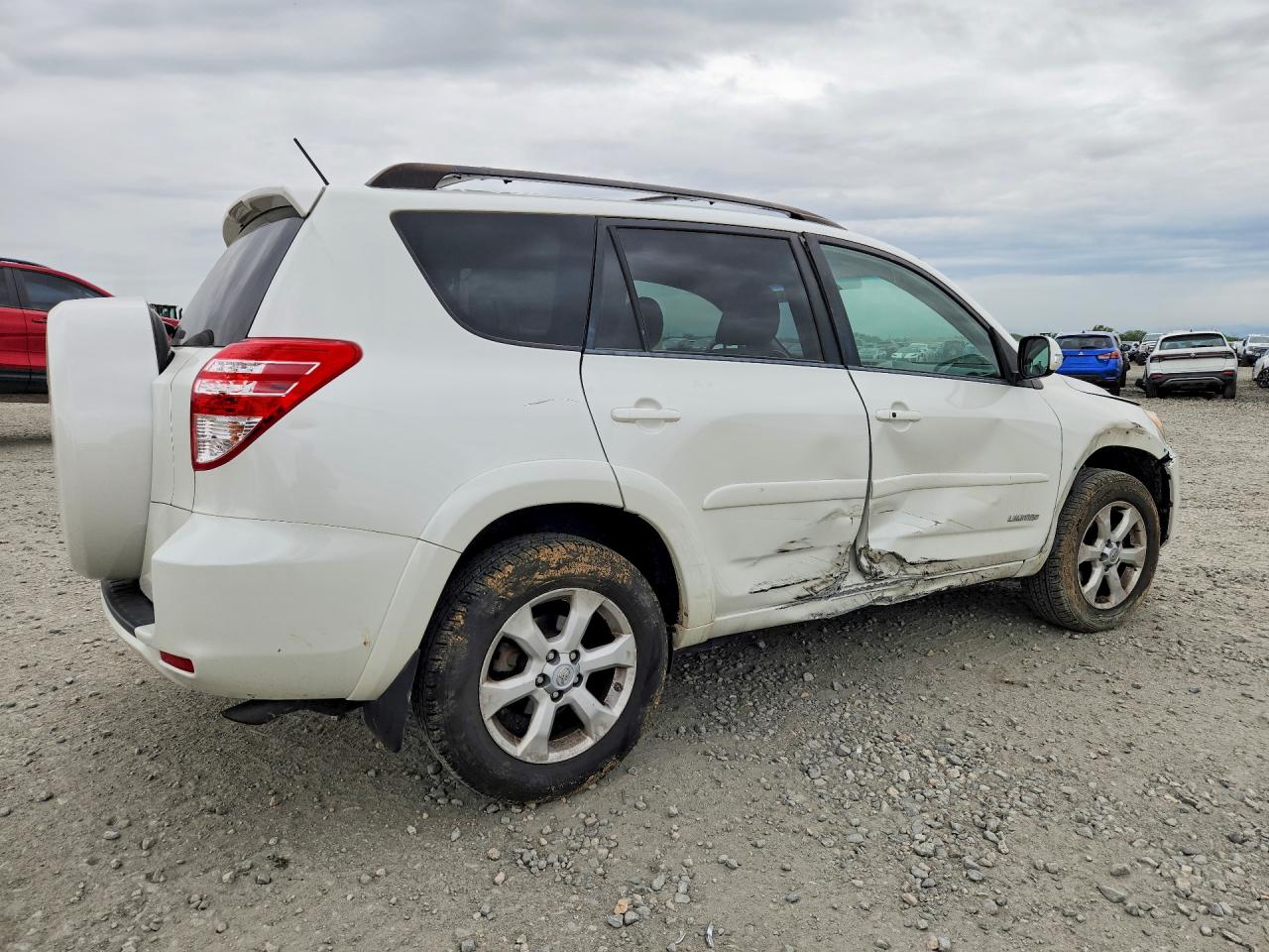 2009 Toyota Rav4 Limited White vin: JTMZK31V295025611