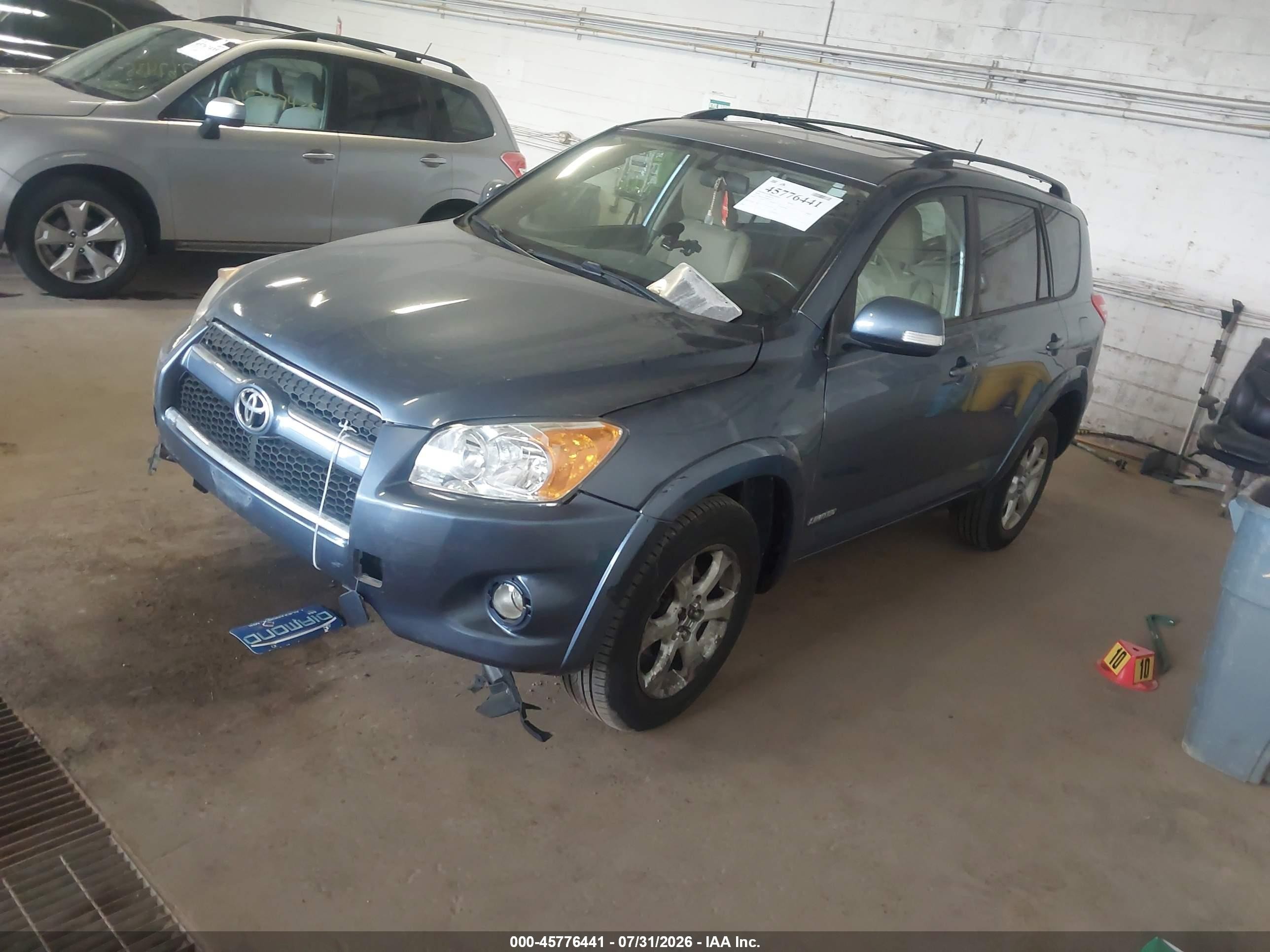 2009 Toyota Rav4 Limited V6 Blue vin: JTMZK31V29D001671
