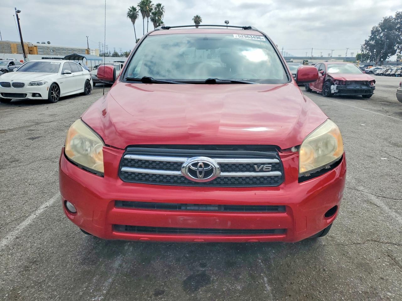 2006 Toyota Rav4 Limited Red vin: JTMZK31V365002799