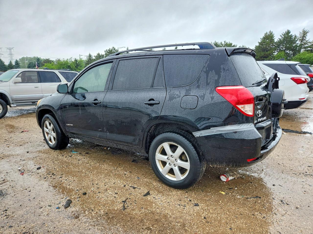 2006 Toyota Rav4 Limited Black vin: JTMZK31V365004231