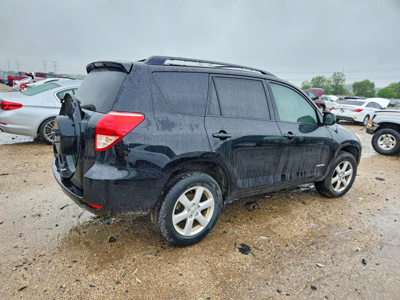2006 Toyota Rav4 Limited Black vin: JTMZK31V365004231