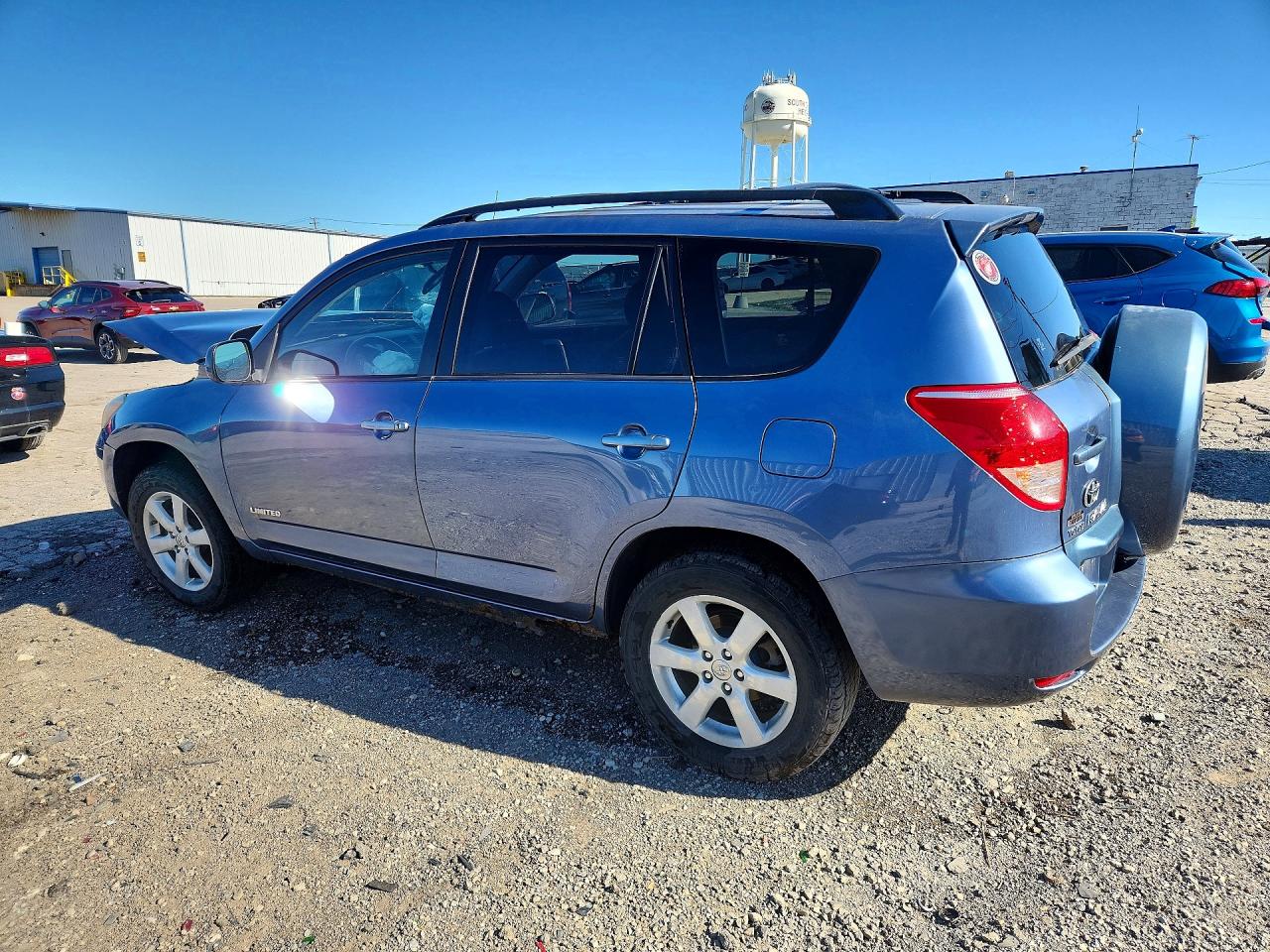 2007 Toyota Rav4 Limited Blue vin: JTMZK31V375006451