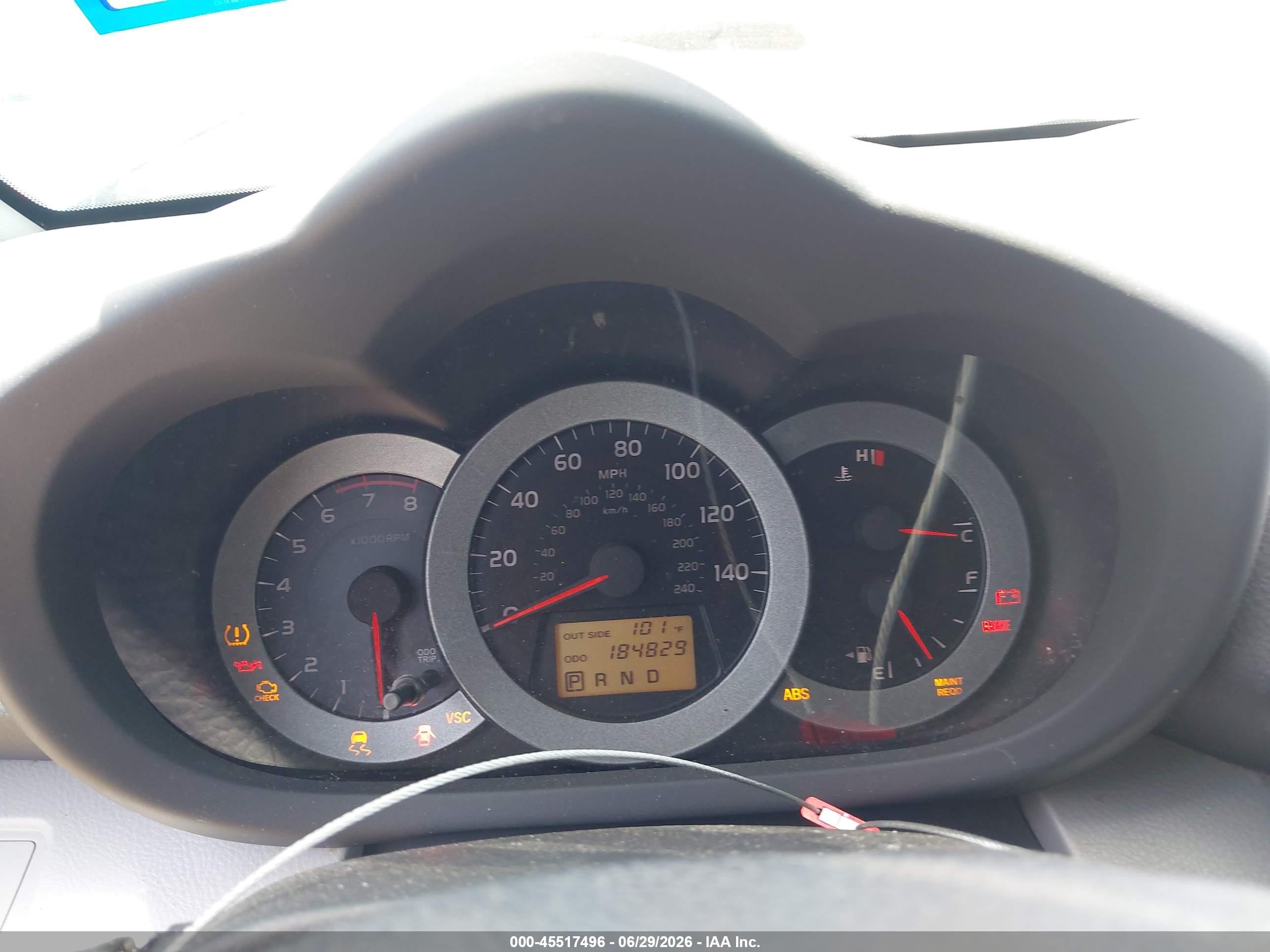 2007 Toyota Rav4 Limited Blue vin: JTMZK31V375013898