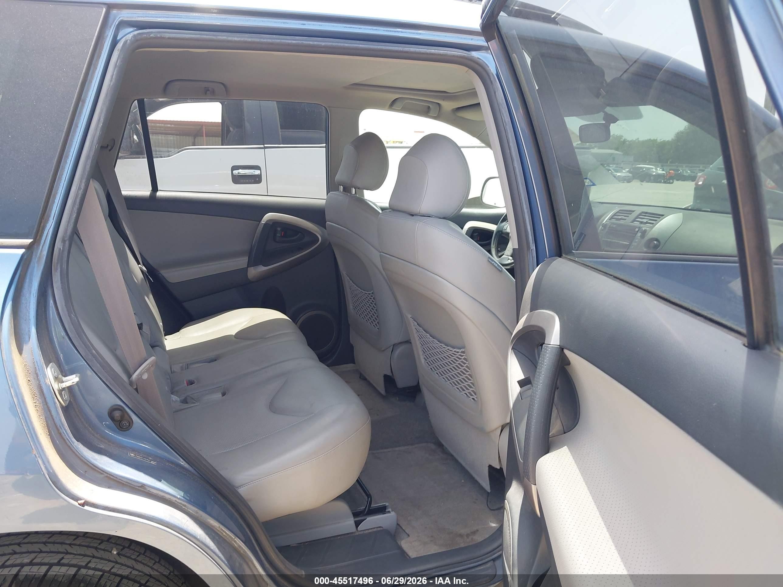 2007 Toyota Rav4 Limited Blue vin: JTMZK31V375013898