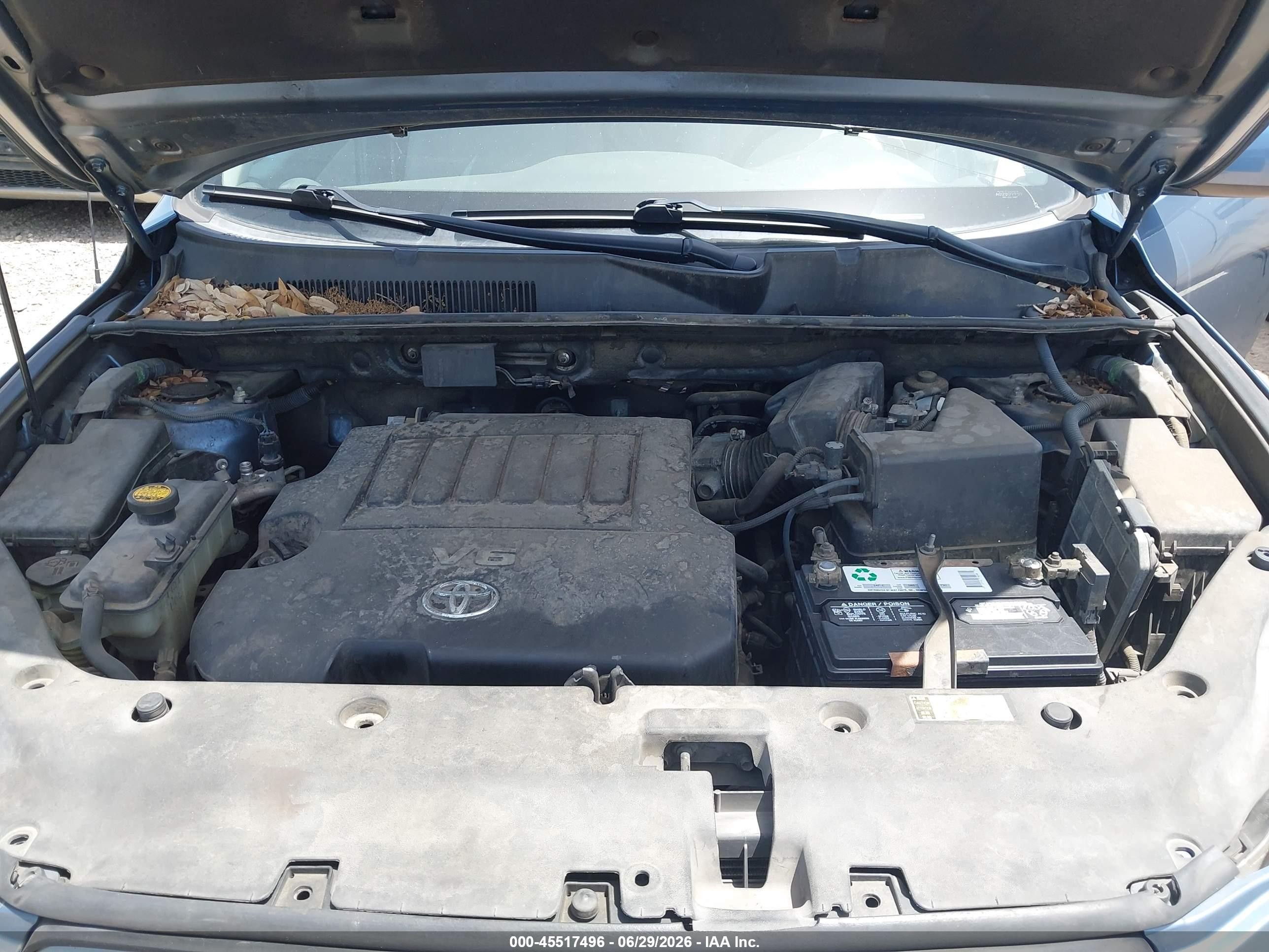 2007 Toyota Rav4 Limited Blue vin: JTMZK31V375013898