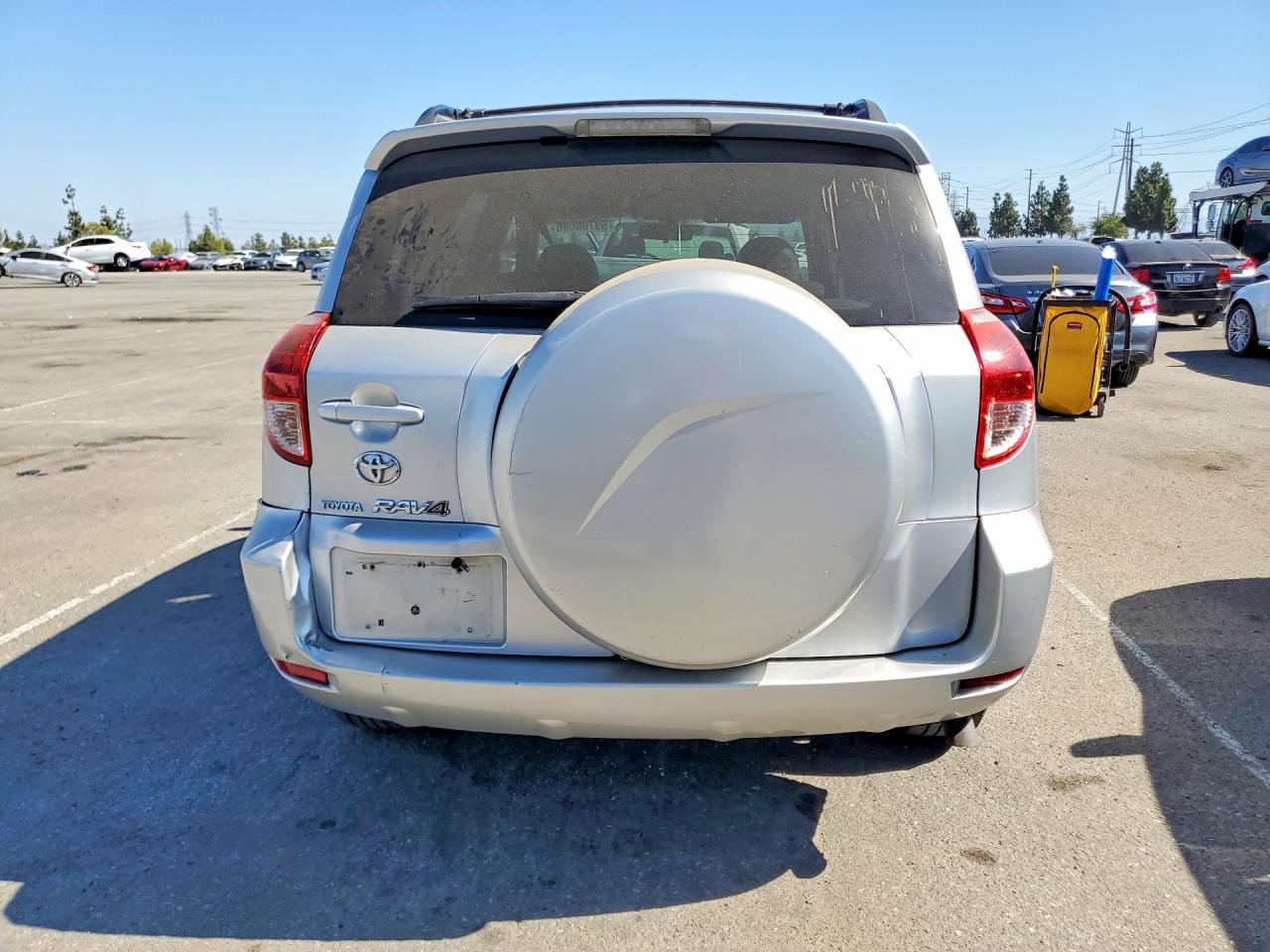 2007 Toyota Rav4 Limited Silver vin: JTMZK31V376003933