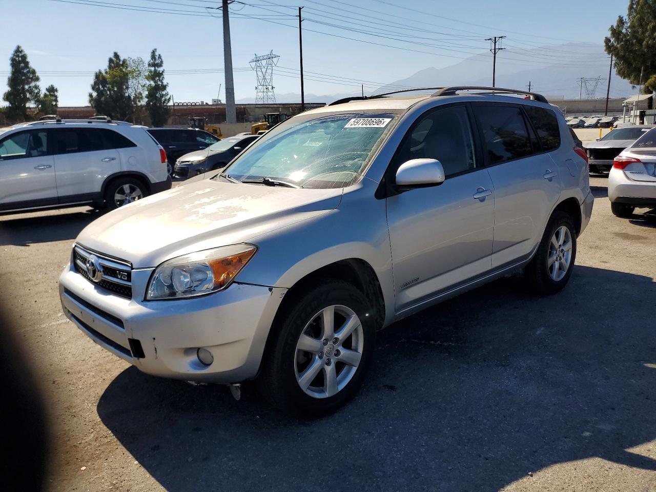 2007 Toyota Rav4 Limited Silver vin: JTMZK31V376003933
