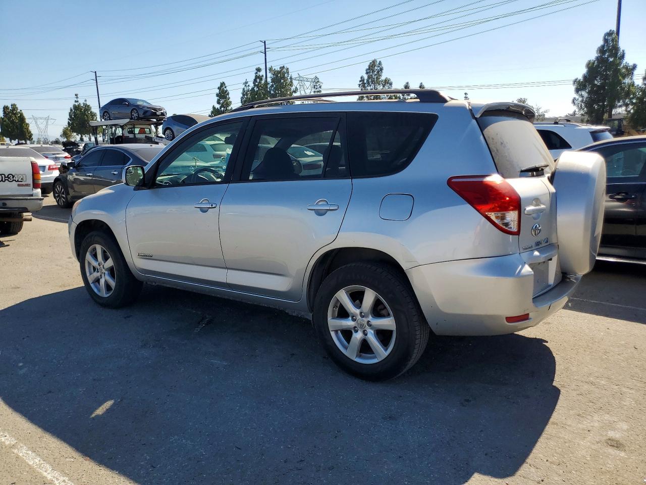 2007 Toyota Rav4 Limited Silver vin: JTMZK31V376003933