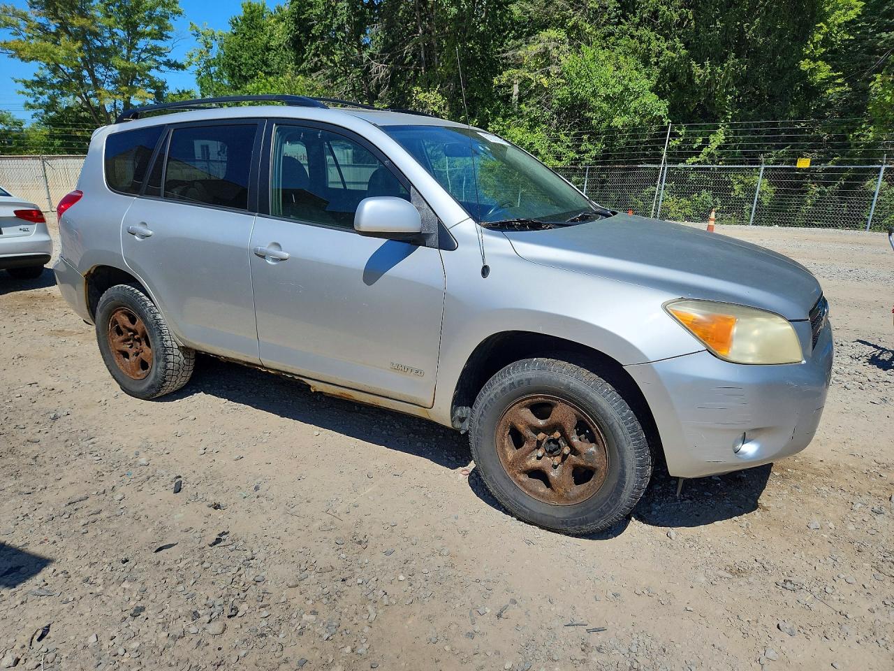 2007 Toyota Rav4 Limited Серебряный vin: JTMZK31V376005956