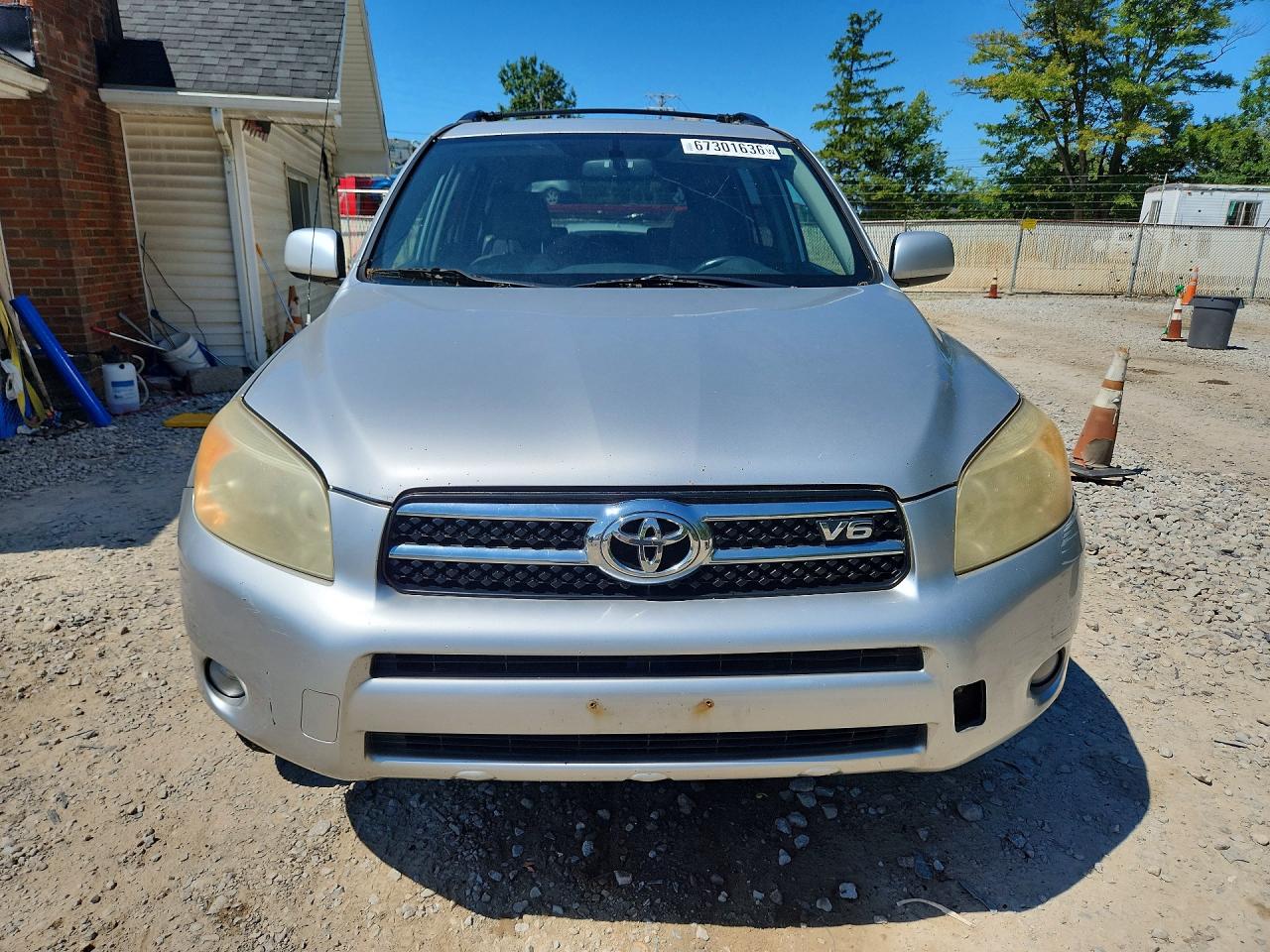 2007 Toyota Rav4 Limited Серебряный vin: JTMZK31V376005956