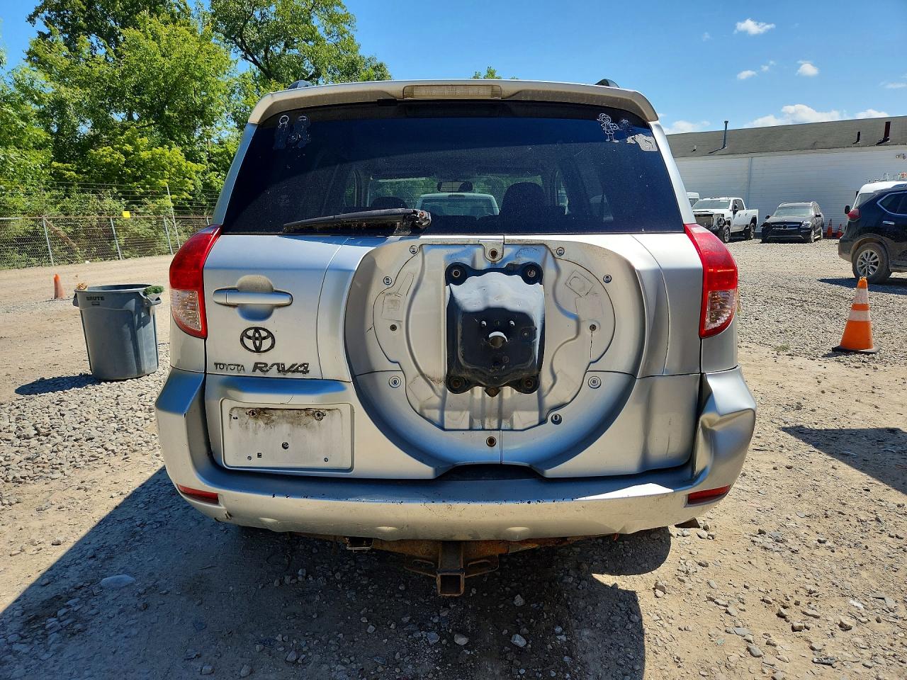 2007 Toyota Rav4 Limited Серебряный vin: JTMZK31V376005956