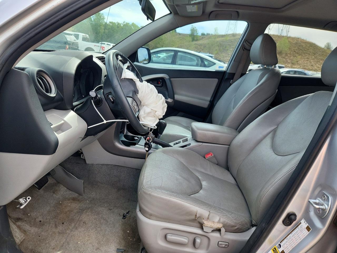 2007 Toyota Rav4 Limited Silver vin: JTMZK31V376006055