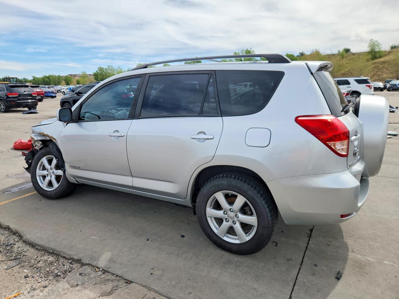 2007 Toyota Rav4 Limited Silver vin: JTMZK31V376006055