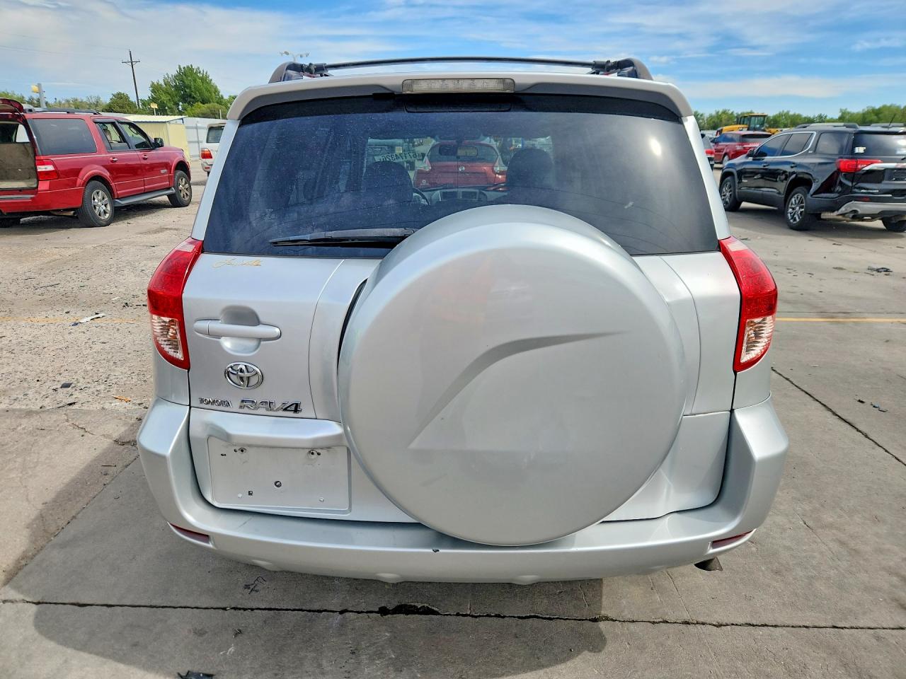 2007 Toyota Rav4 Limited Silver vin: JTMZK31V376006055