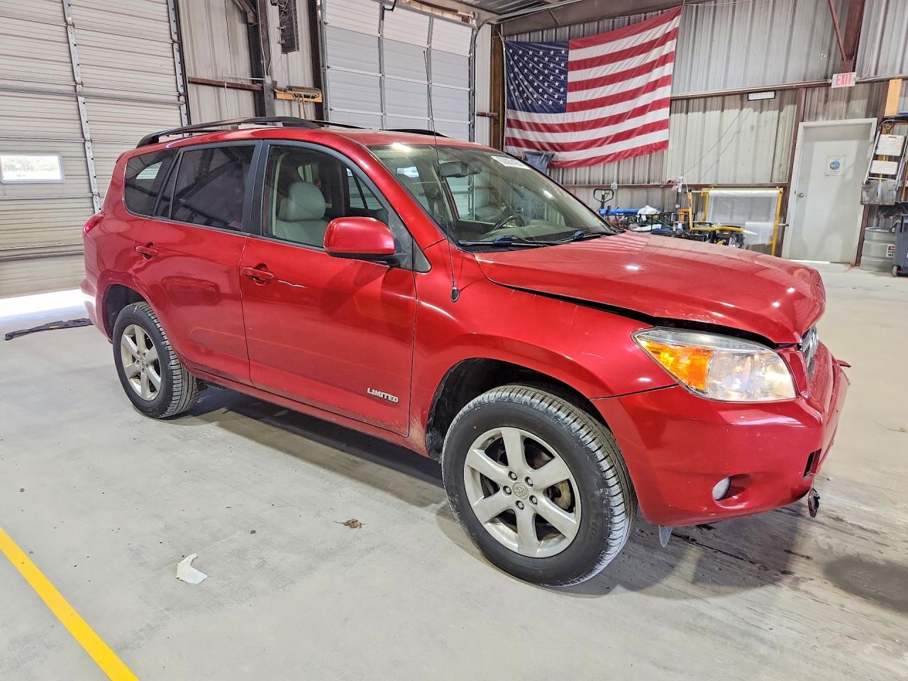 2007 Toyota Rav4 Limited Red vin: JTMZK31V376007769